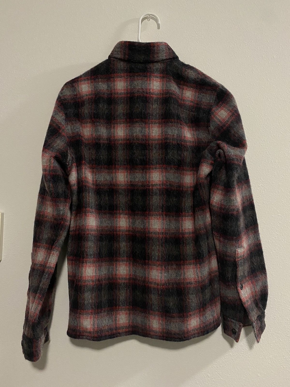 Sly Alpaca Straight Hem Wool shirt
