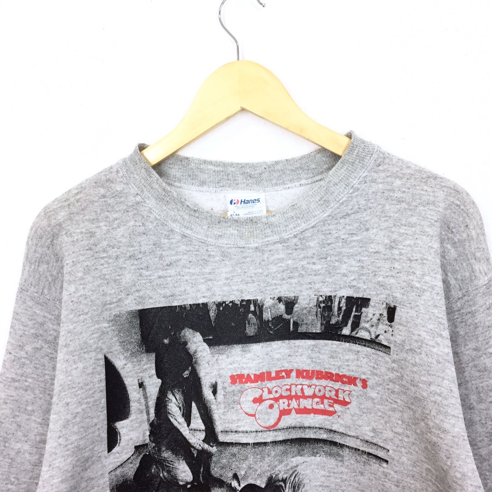 Vintage Clockwork Orange Home Invasion Rape Scene Kubrick Hanes Tag Size US L / EU 52-54 / 3 - 5 Thumbnail