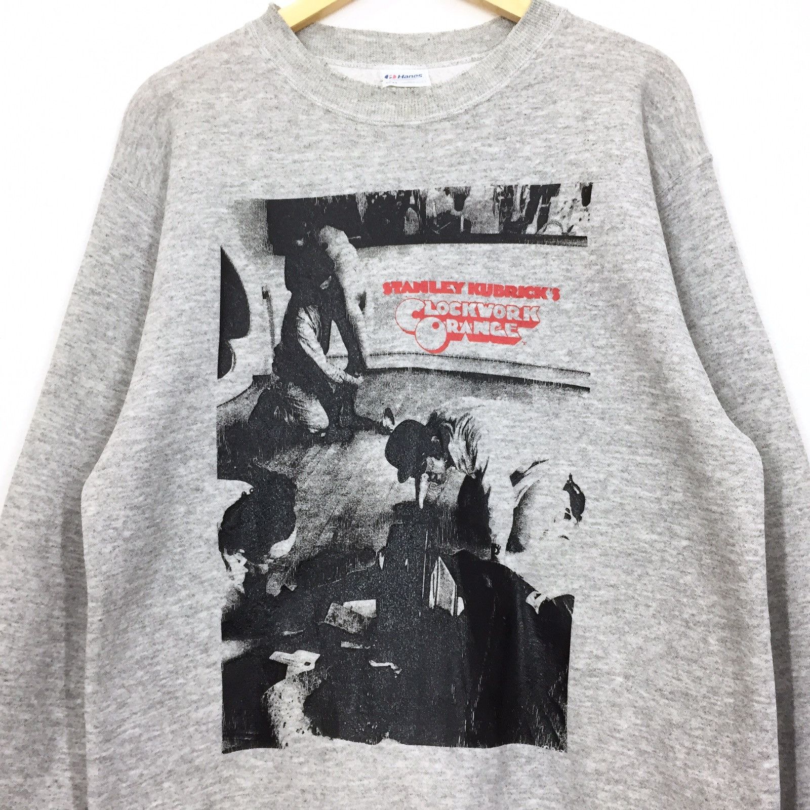 Vintage Clockwork Orange Home Invasion Rape Scene Kubrick Hanes Tag Size US L / EU 52-54 / 3 - 3 Thumbnail