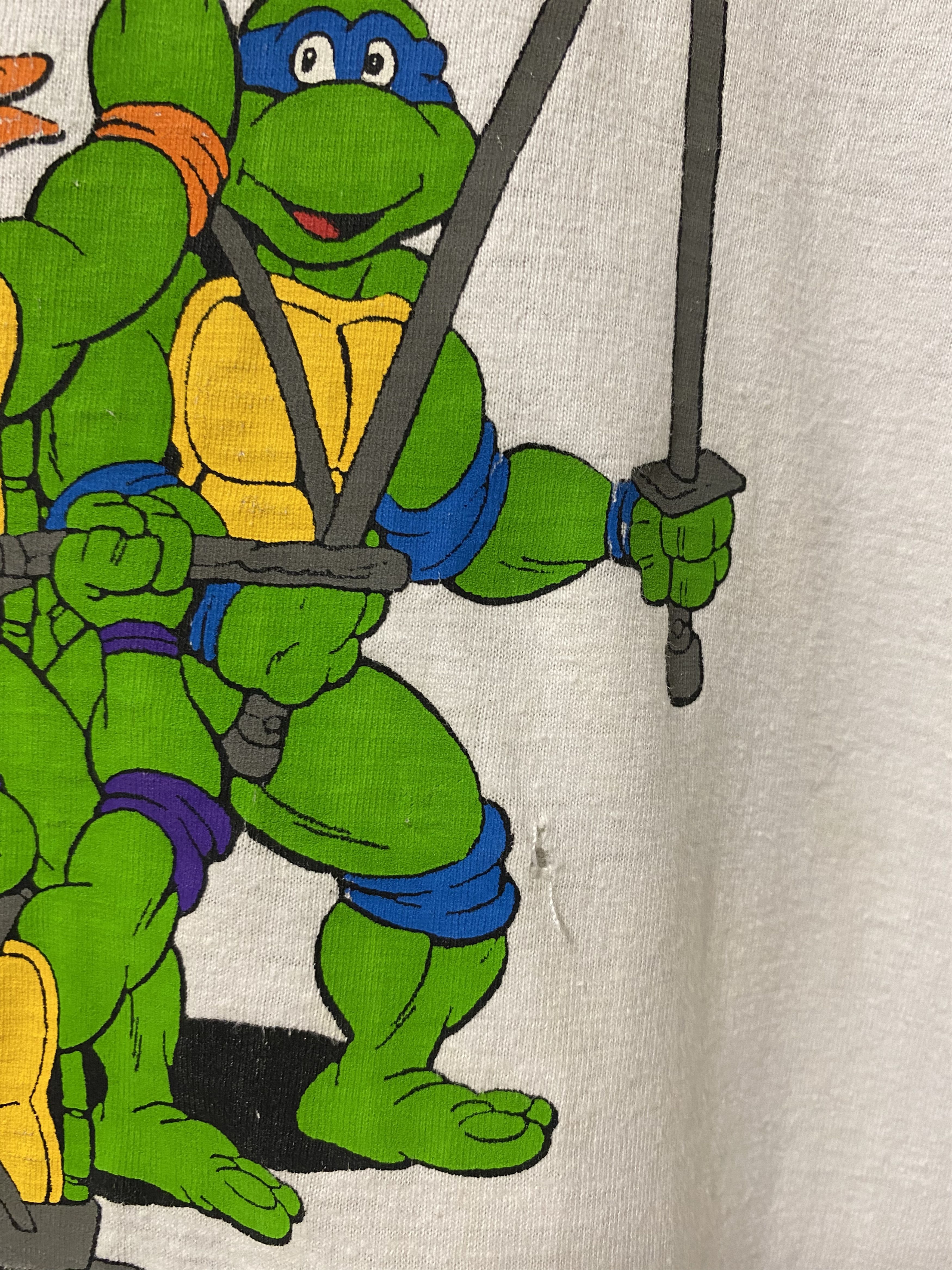 Cartoon Network Vintage 1990 TMNT Teenage Mutant Ninja Turtles t-shirt Size US M / EU 48-50 / 2 - 5 Thumbnail