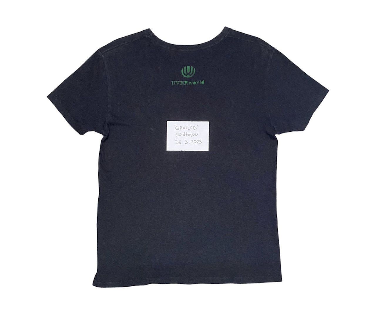UVERworld MADE IN JAPAN TシャツM RARE UVERWORLD JAPANESE ROCK BAND PROMO T-SHIRT