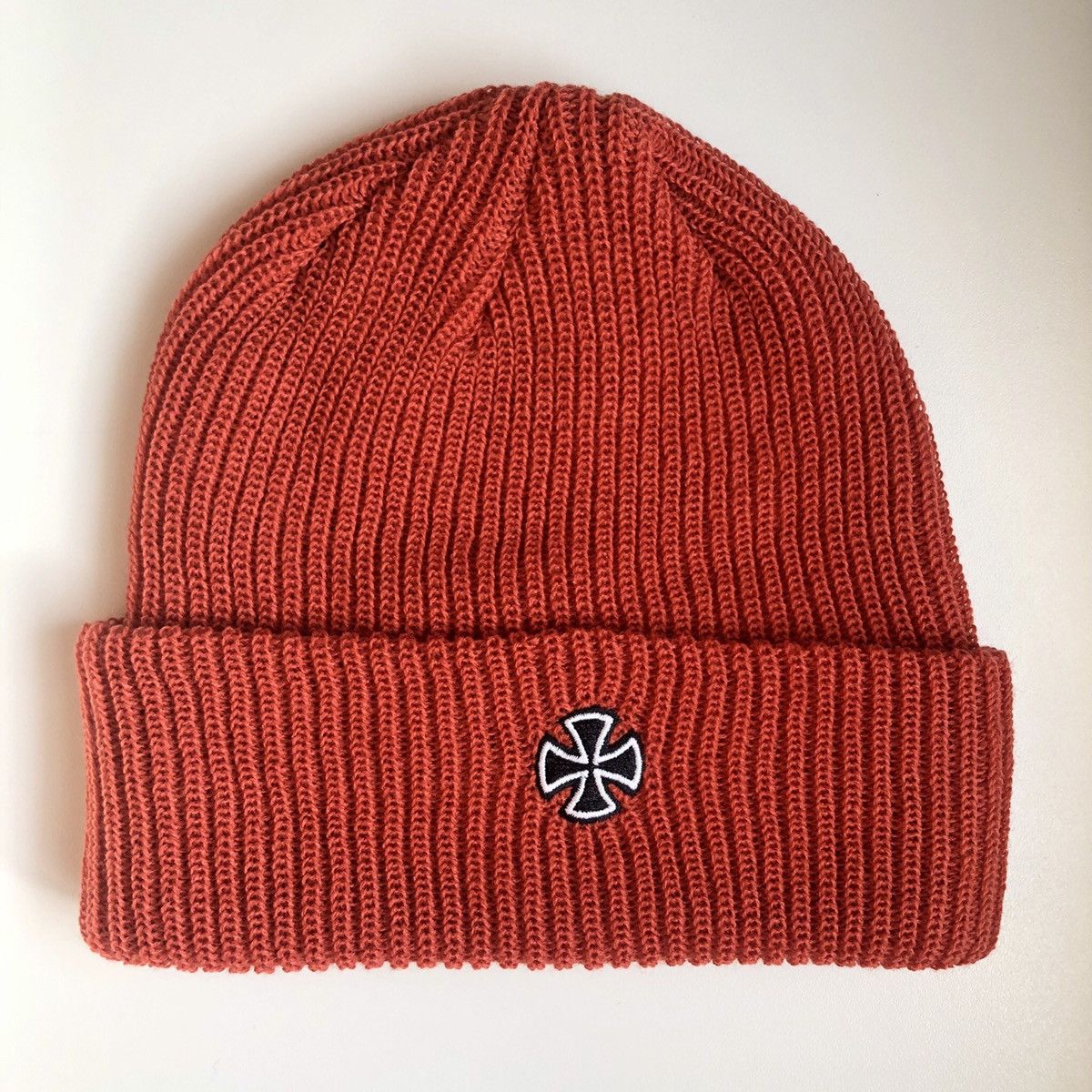 Independent Truck Co. VINTAGE Independent Trucks Co. Beanie ORANGE Size ONE SIZE - 1 Thumbnail