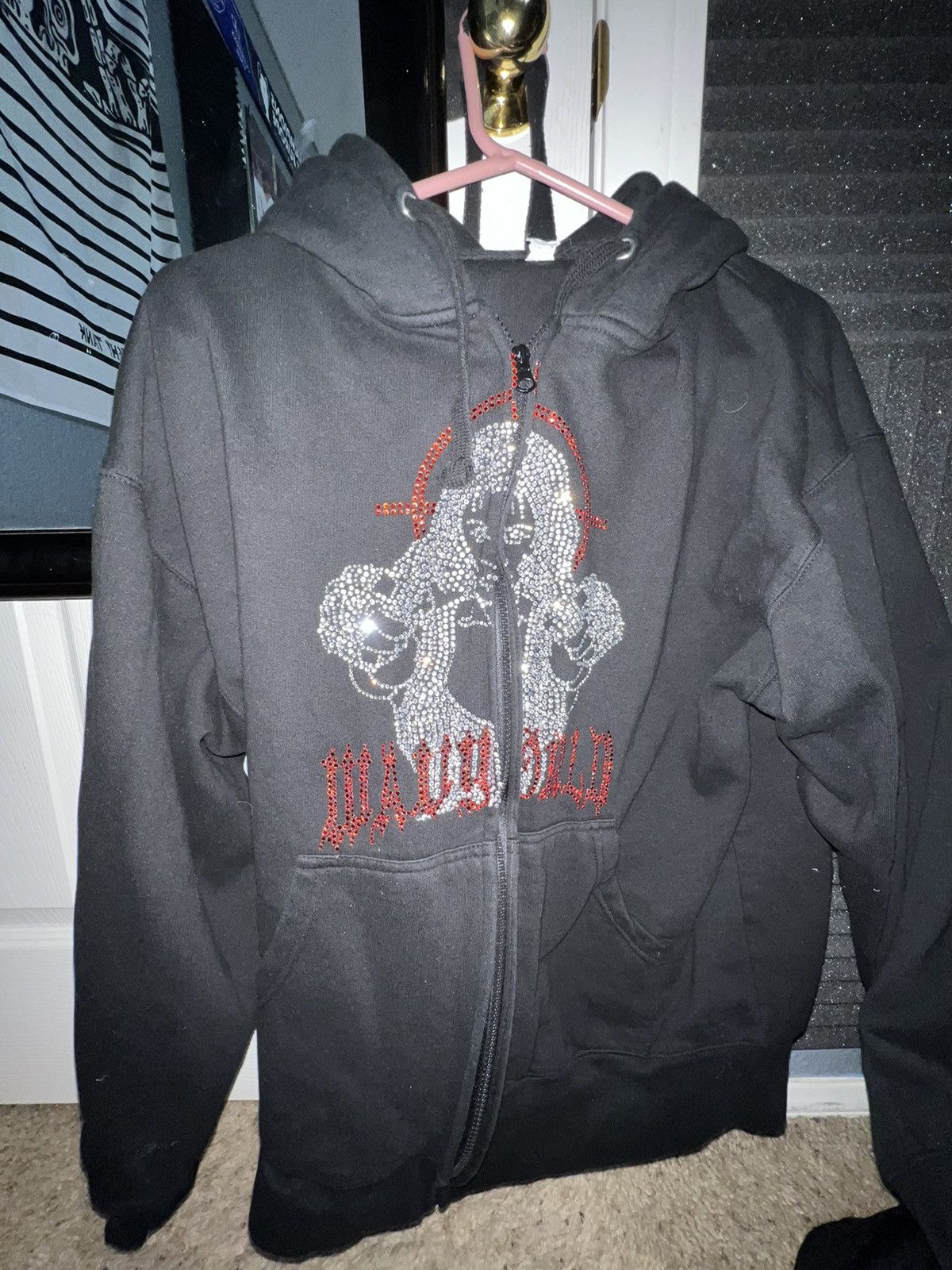 Japanese Brand Wavy world Glitter zip up Size US L / EU 52-54 / 3 - 2 Thumbnail