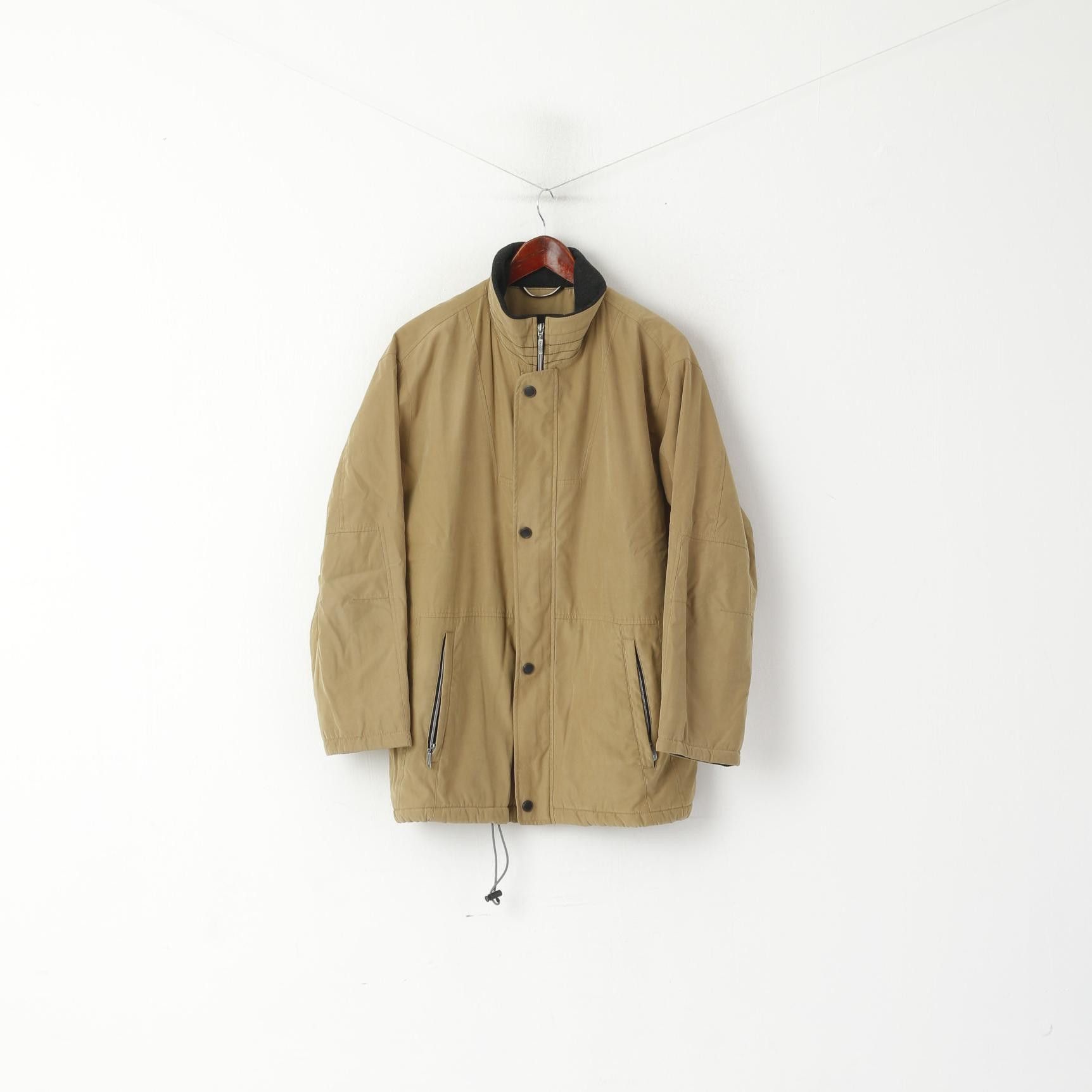 Bugatti Bugatti Men 38 M Jacket Camel Vintage Full Zip 1023 Size US M / EU 48-50 / 2 - 2 Thumbnail