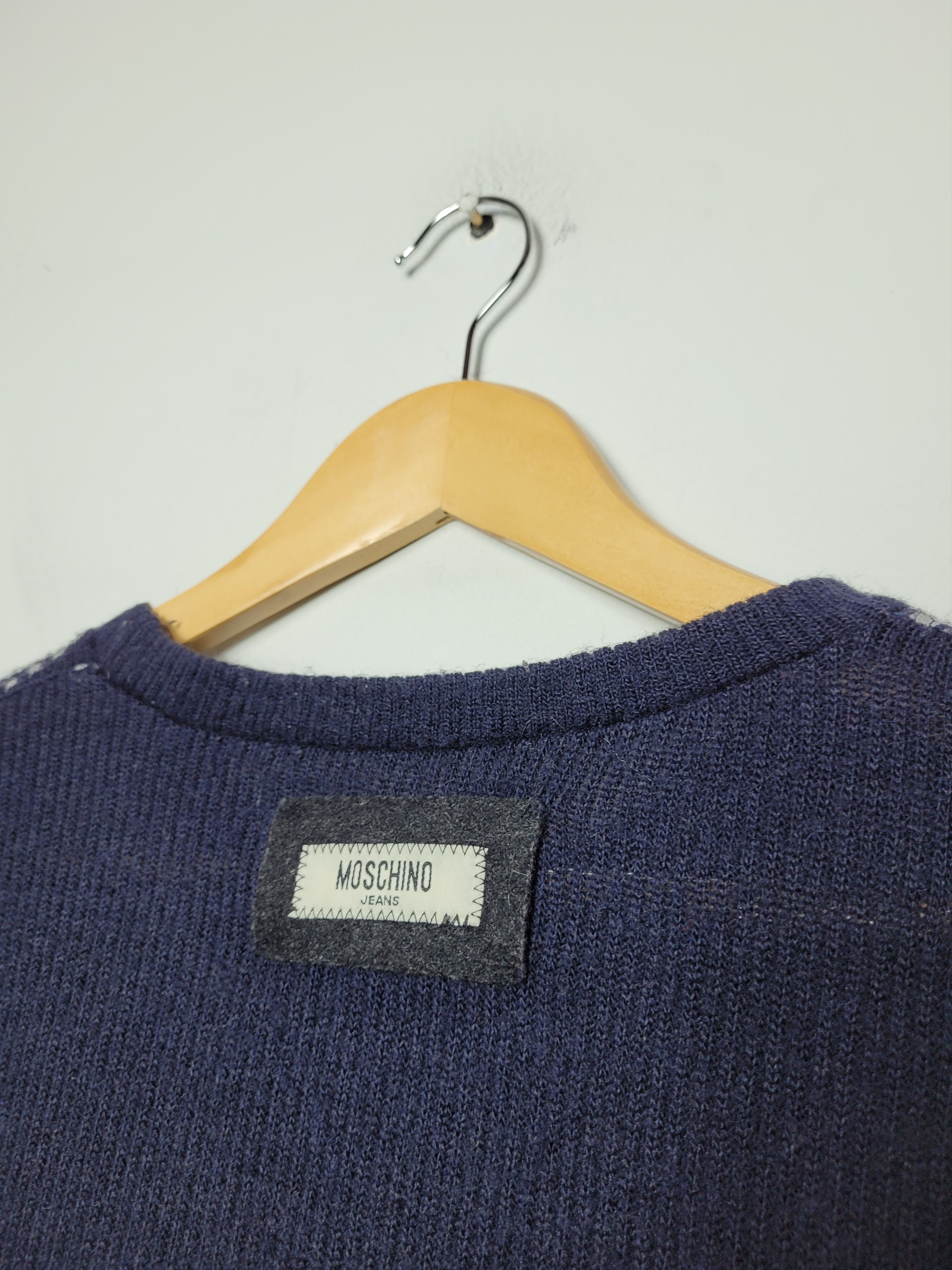 Moschino × Vintage Moschino vintage wool sweater Size US XXL / EU 58 / 5 - 6 Thumbnail