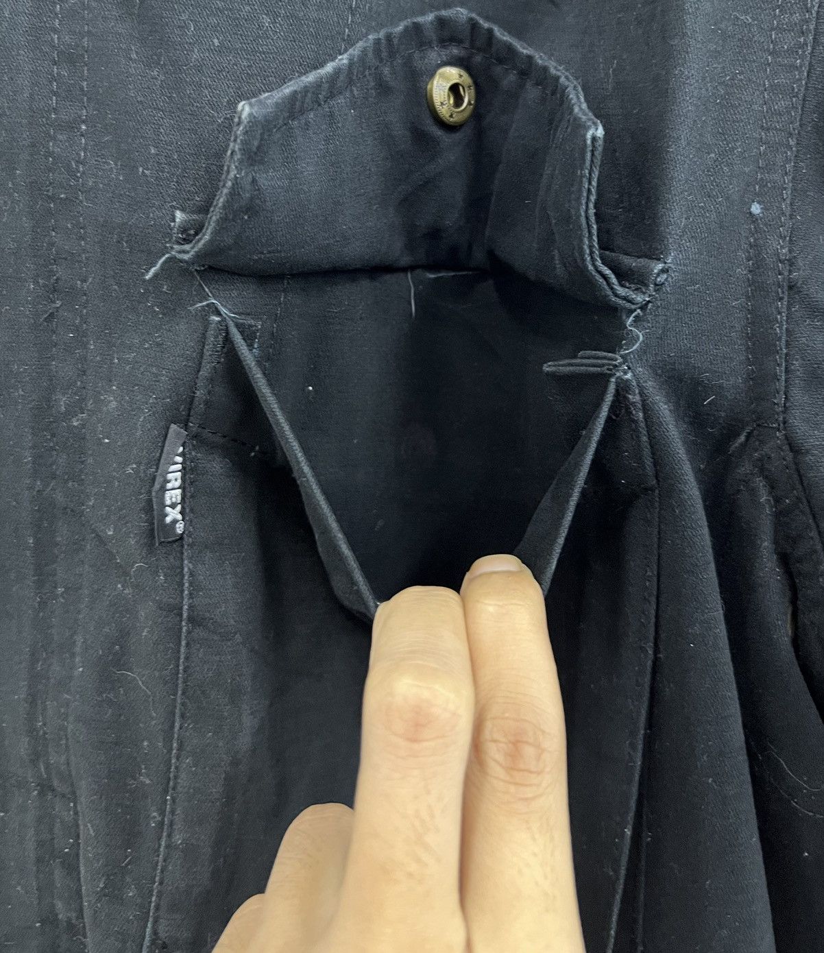 Avirex Avirex PX Military Deployment Jacket – Black Size XL Size US XL / EU 56 / 4 - 7 Thumbnail