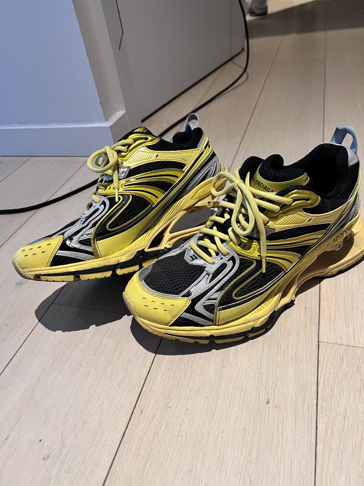 Balenciaga Balenciaga X-pander yellow trainer | Grailed