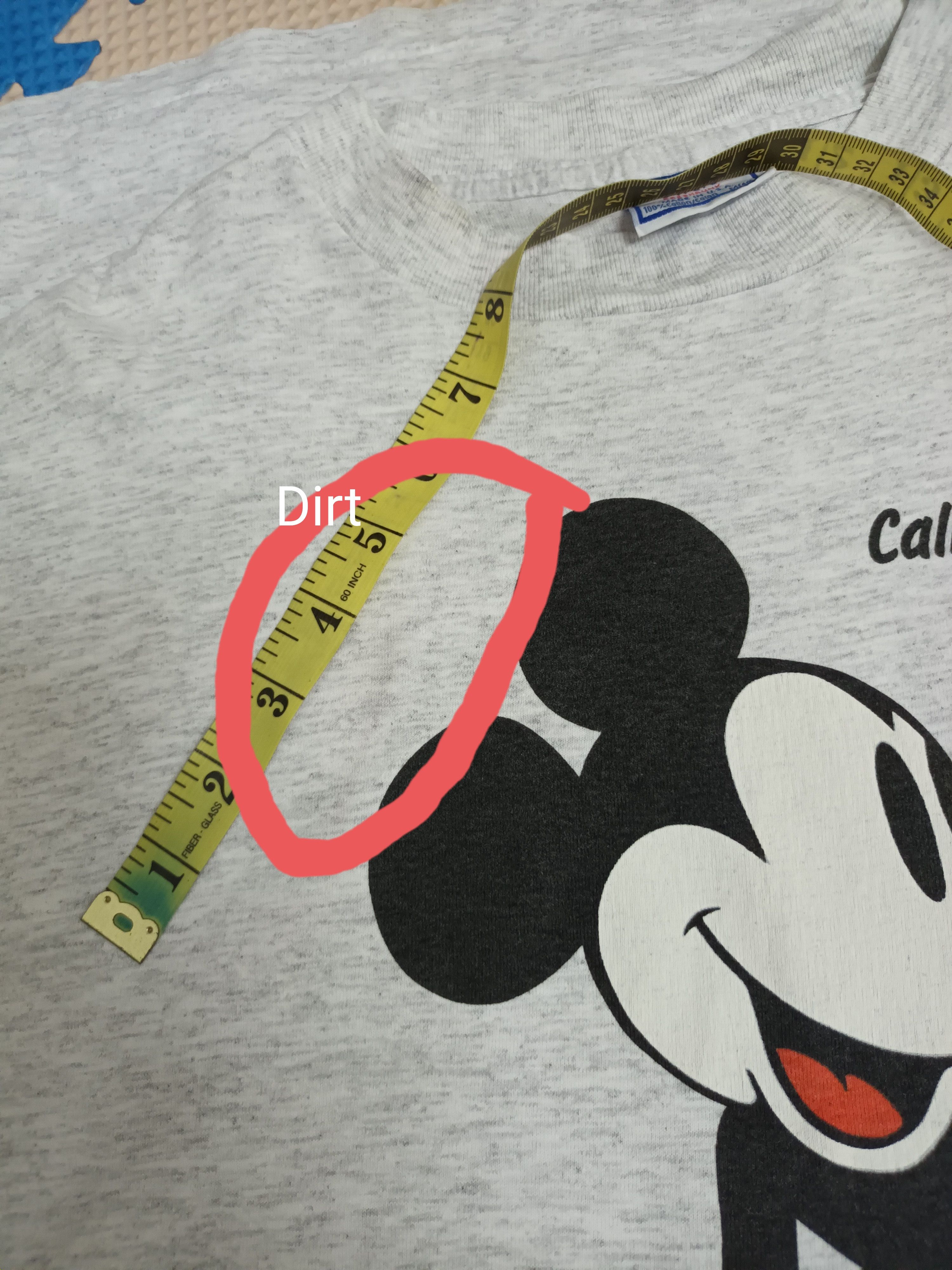 Mickey Mouse 🔥 VINTAGE MICKEY MOUSE BIG LOGO🔥 Size US M / EU 48-50 / 2 - 9 Thumbnail