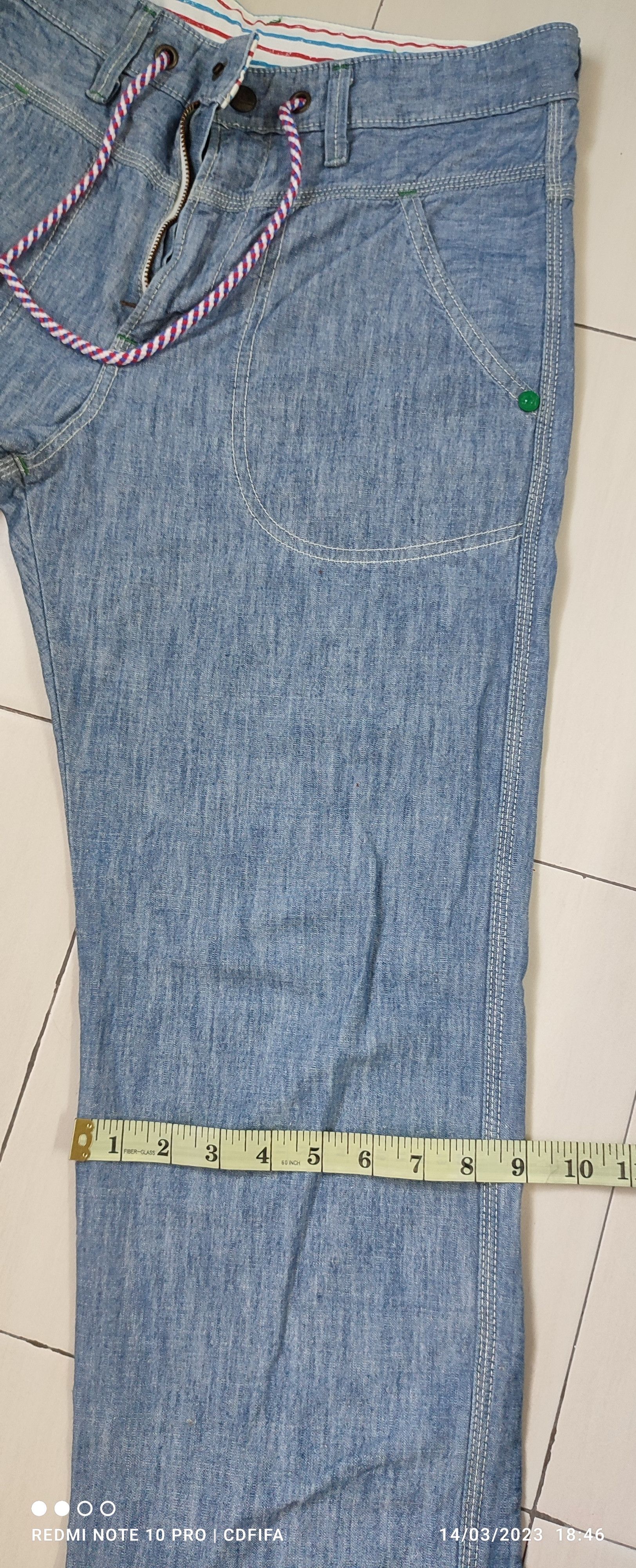 Edwin Edwin Dungaree military trousers denim Size US 34 / EU 50 - 5 Thumbnail
