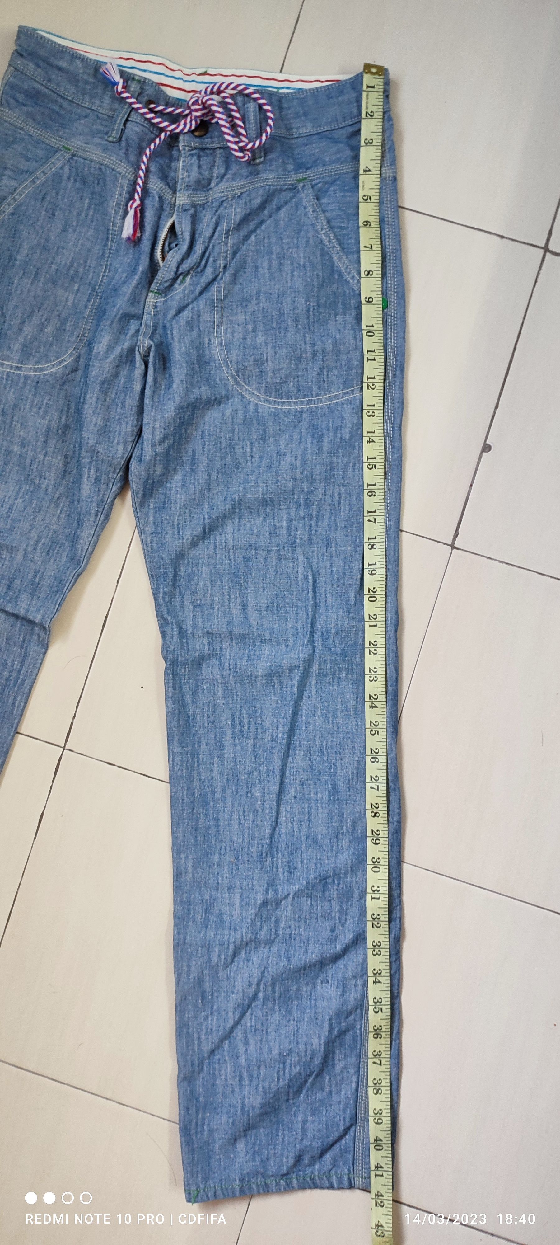 Edwin Edwin Dungaree military trousers denim Size US 34 / EU 50 - 2 Thumbnail