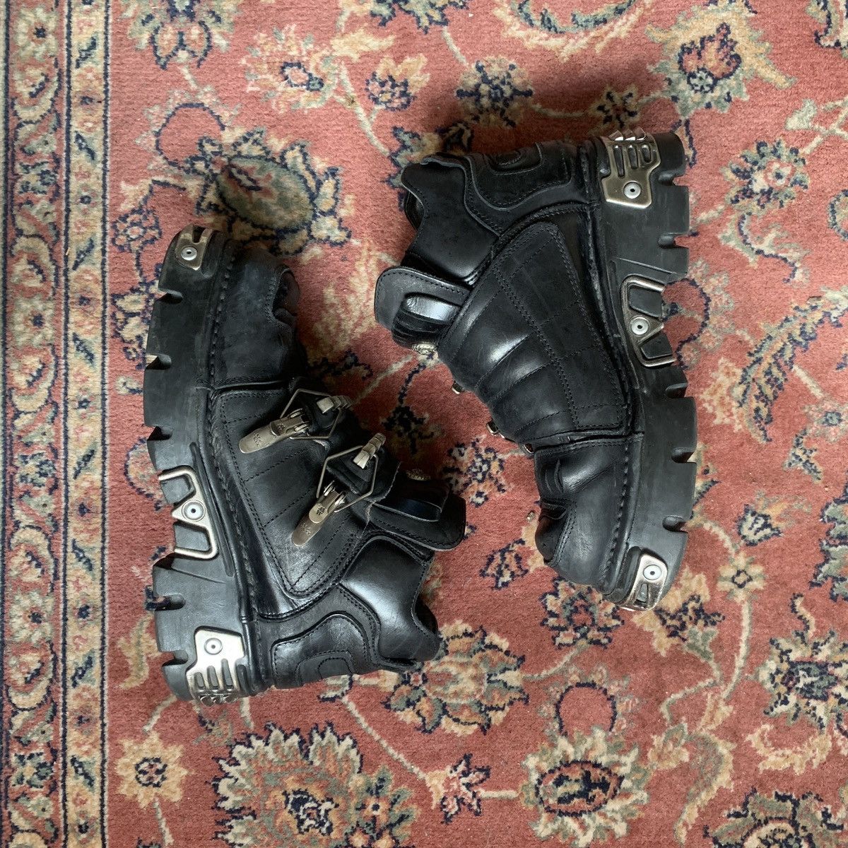 New Rock × Vintage New Rock Reactor Ankle Boots | Grailed