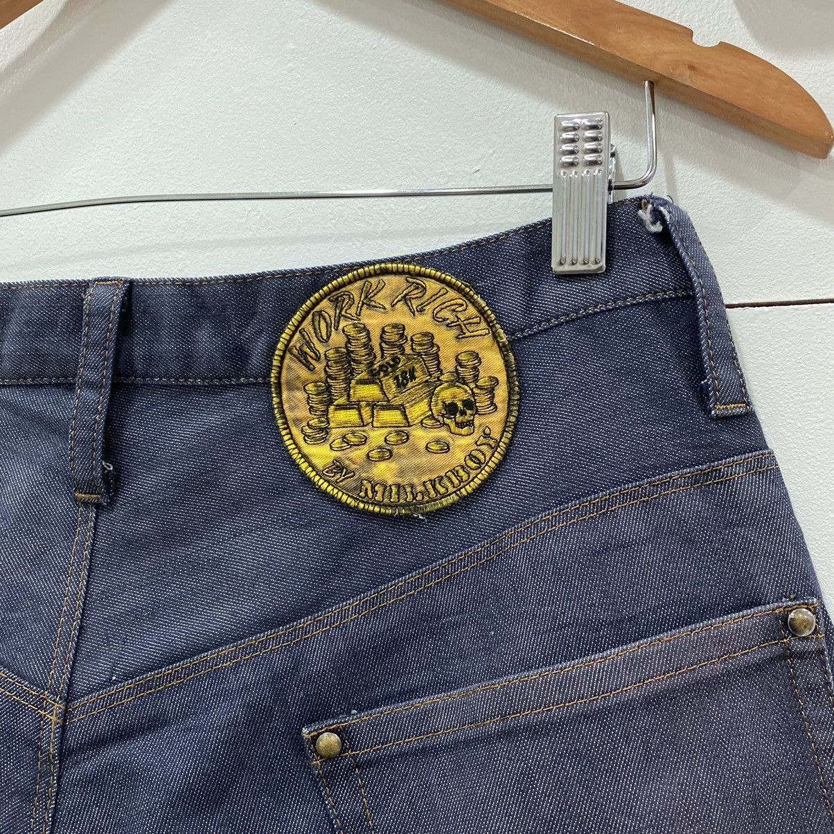 If Six Was Nine × Japanese Brand × Le Grande Bleu (L.G.B.) Milk Boy Japanese Long Rise Pants Kapital Style Size US 30 / EU 46 - 7 Thumbnail