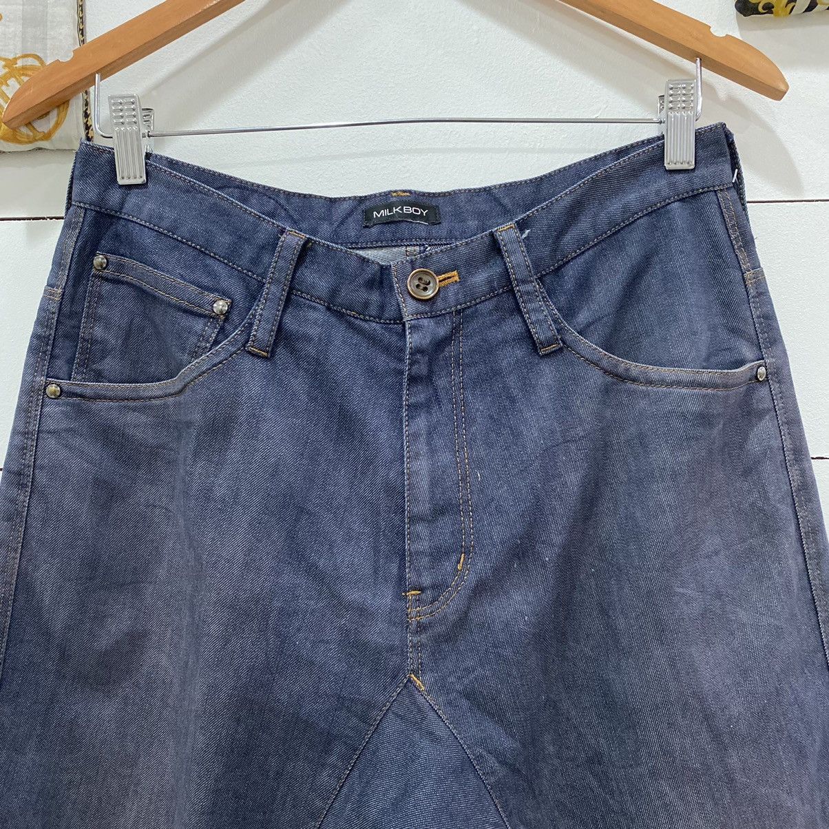 If Six Was Nine × Japanese Brand × Le Grande Bleu (L.G.B.) Milk Boy Japanese Long Rise Pants Kapital Style Size US 30 / EU 46 - 3 Thumbnail