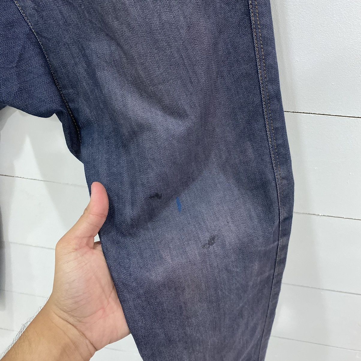 If Six Was Nine × Japanese Brand × Le Grande Bleu (L.G.B.) Milk Boy Japanese Long Rise Pants Kapital Style Size US 30 / EU 46 - 8 Thumbnail