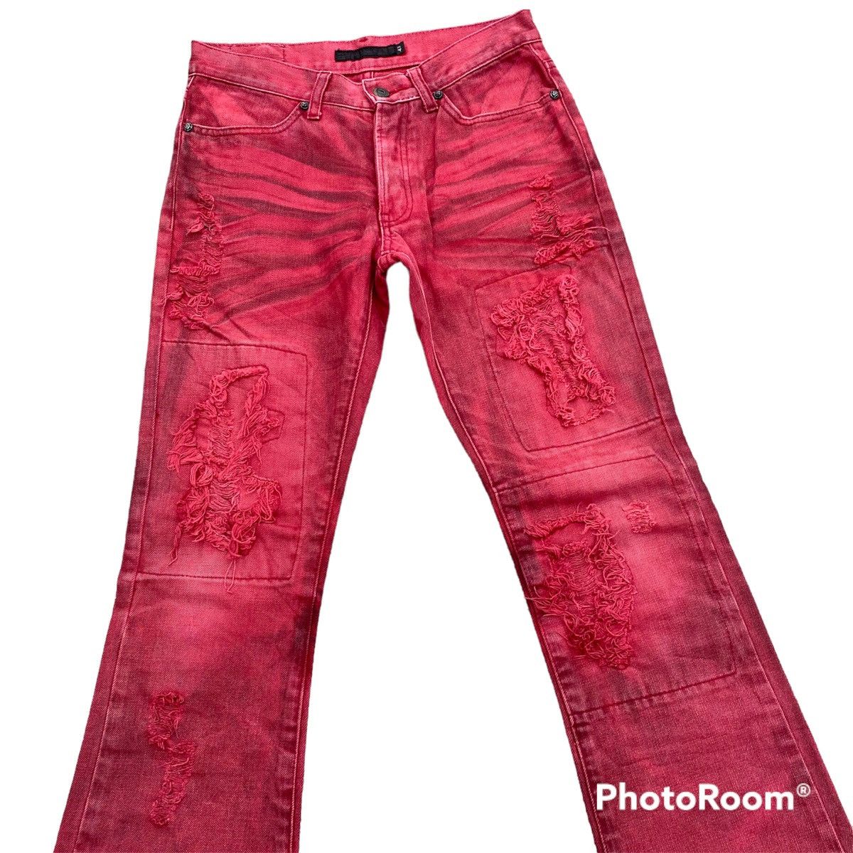 GOSTAR DE FUGA Fuga Japanese Brand Distressed Denim Pants Size US 28 / EU 44 - 2 Thumbnail
