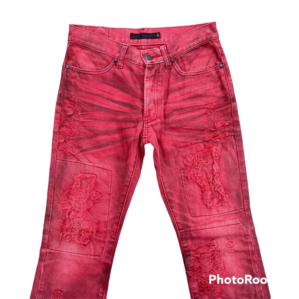 GOSTAR DE FUGA Fuga Japanese Brand Distressed Denim Pants Size US 28 / EU 44 - 3 Thumbnail
