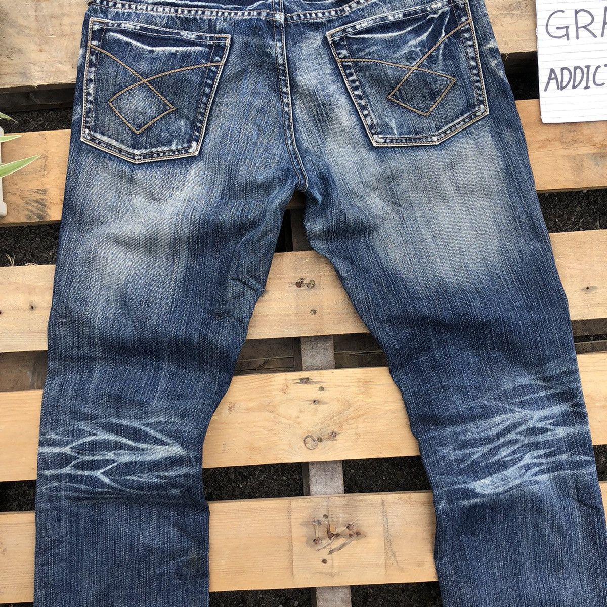 Distressed Rupert R.P.T Denim Jeans