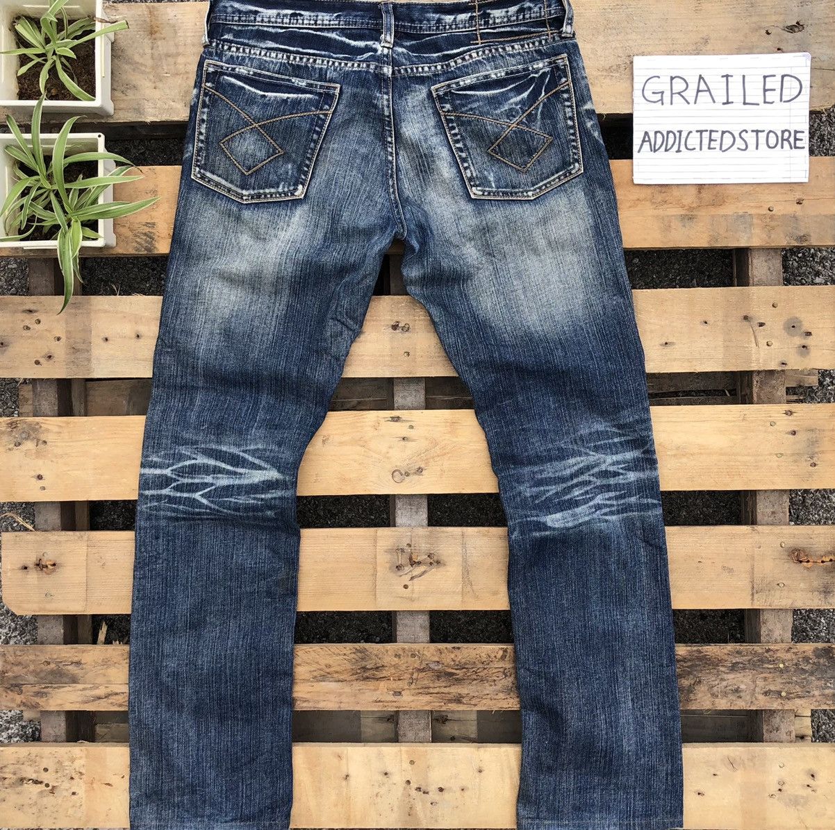 Distressed Rupert R.P.T Denim Jeans