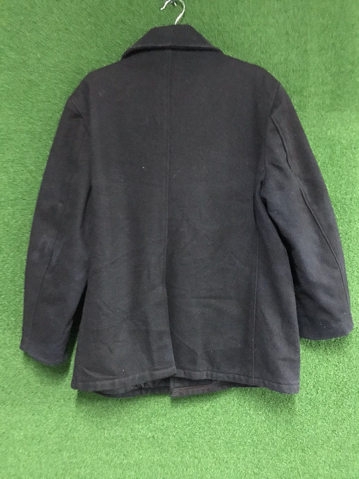 Schott 🔥 U.S 740N Pea Coat by Schott NYC Wool Jacket Size US M / EU 48-50 / 2 - 2 Thumbnail