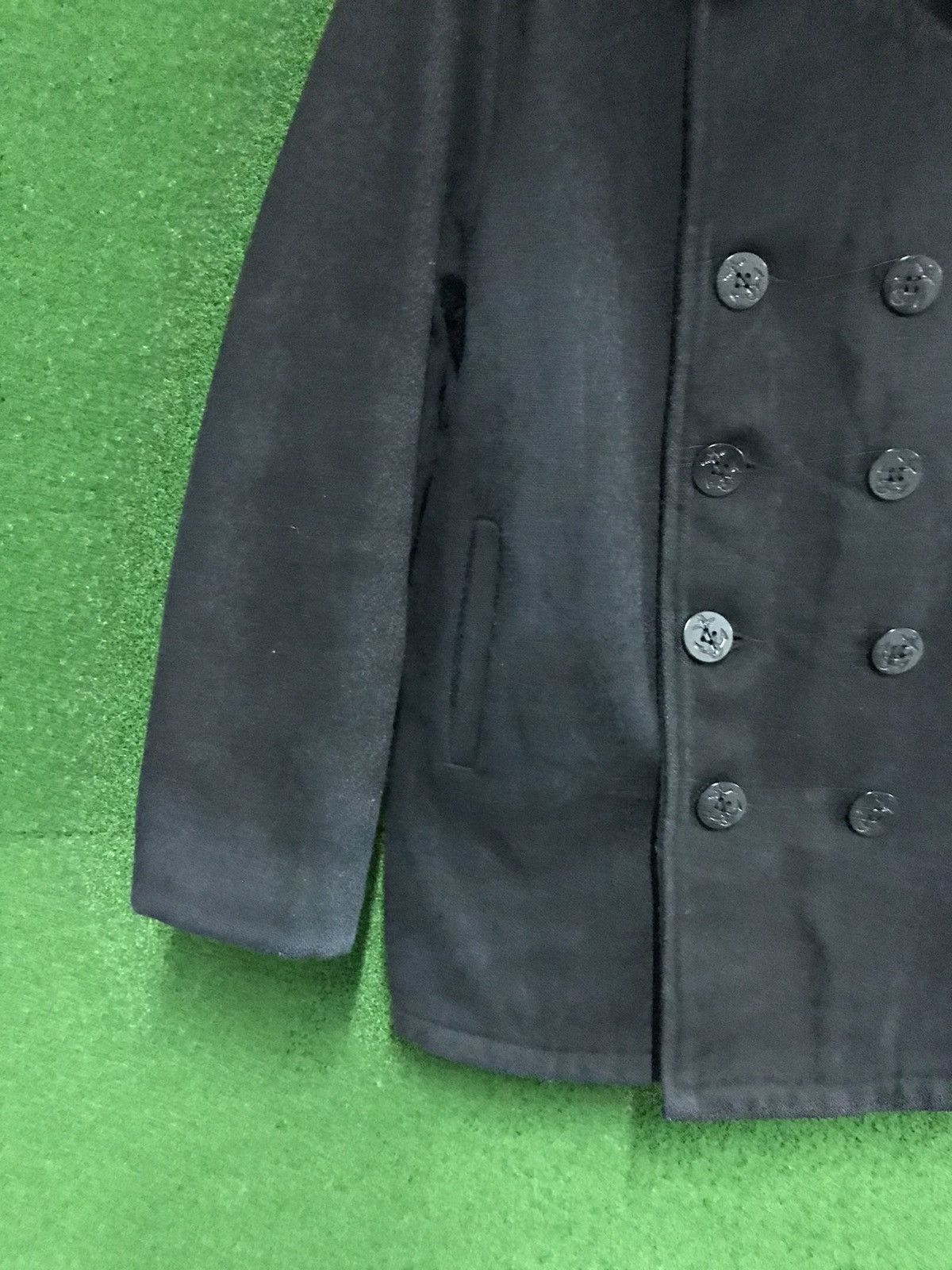 Schott 🔥 U.S 740N Pea Coat by Schott NYC Wool Jacket Size US M / EU 48-50 / 2 - 4 Thumbnail