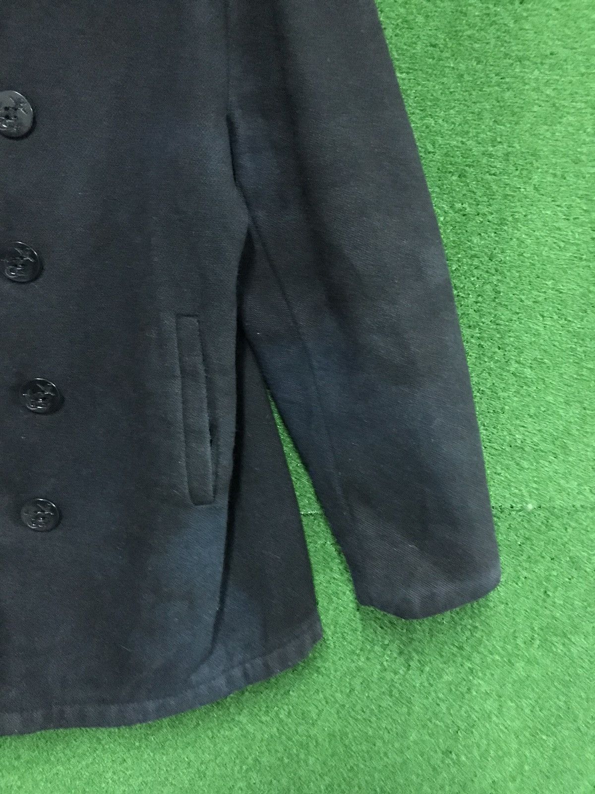 Schott 🔥 U.S 740N Pea Coat by Schott NYC Wool Jacket Size US M / EU 48-50 / 2 - 5 Thumbnail