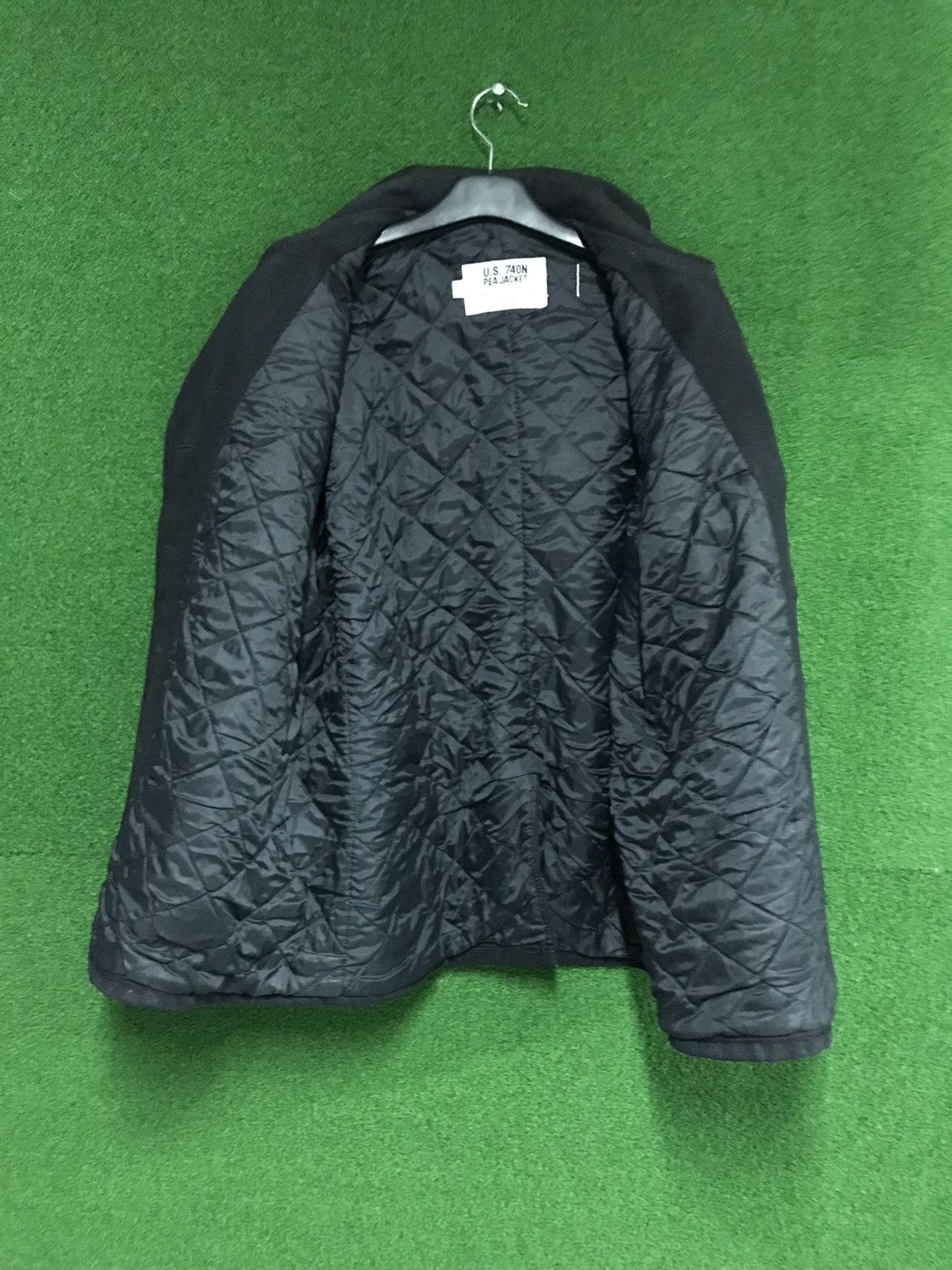 Schott 🔥 U.S 740N Pea Coat by Schott NYC Wool Jacket Size US M / EU 48-50 / 2 - 3 Thumbnail