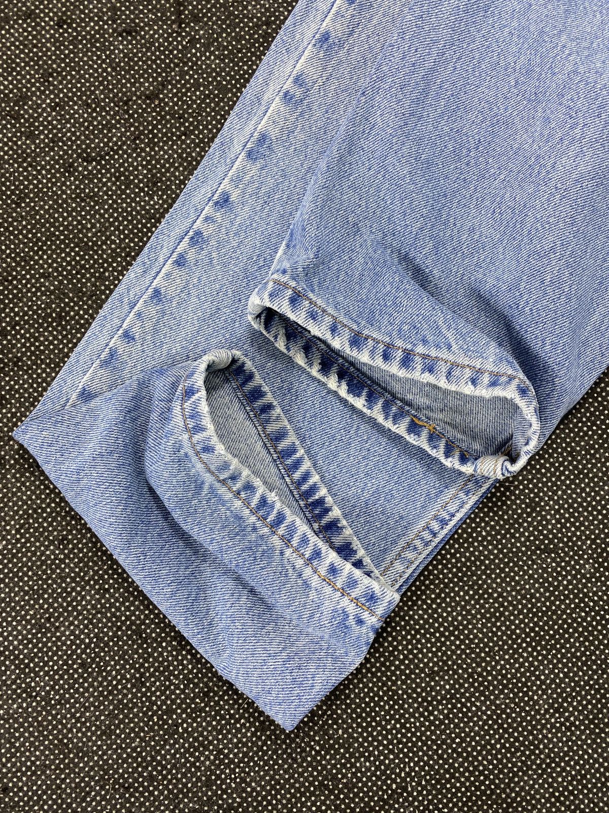Jean 90s VINTAGE LEVIS 560 TAPERED BLUE WASH JEANS 32x32 -J509 Size US 32 / EU 48 - 10 Thumbnail