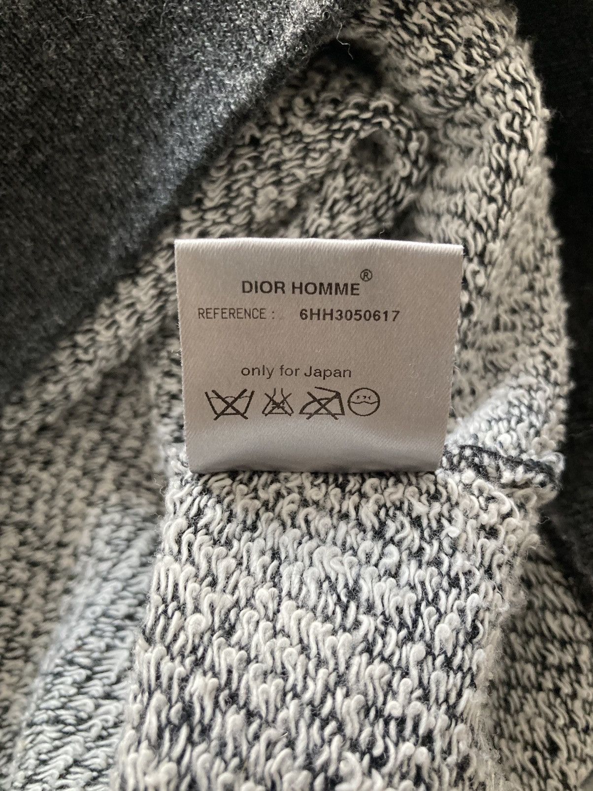 Dior × Hedi Slimane BNWT DIOR HOMME BY HEDI SLIMANE HEAVY WOOL MIX SWEATER -FW06 Size US L / EU 52-54 / 3 - 14 Thumbnail
