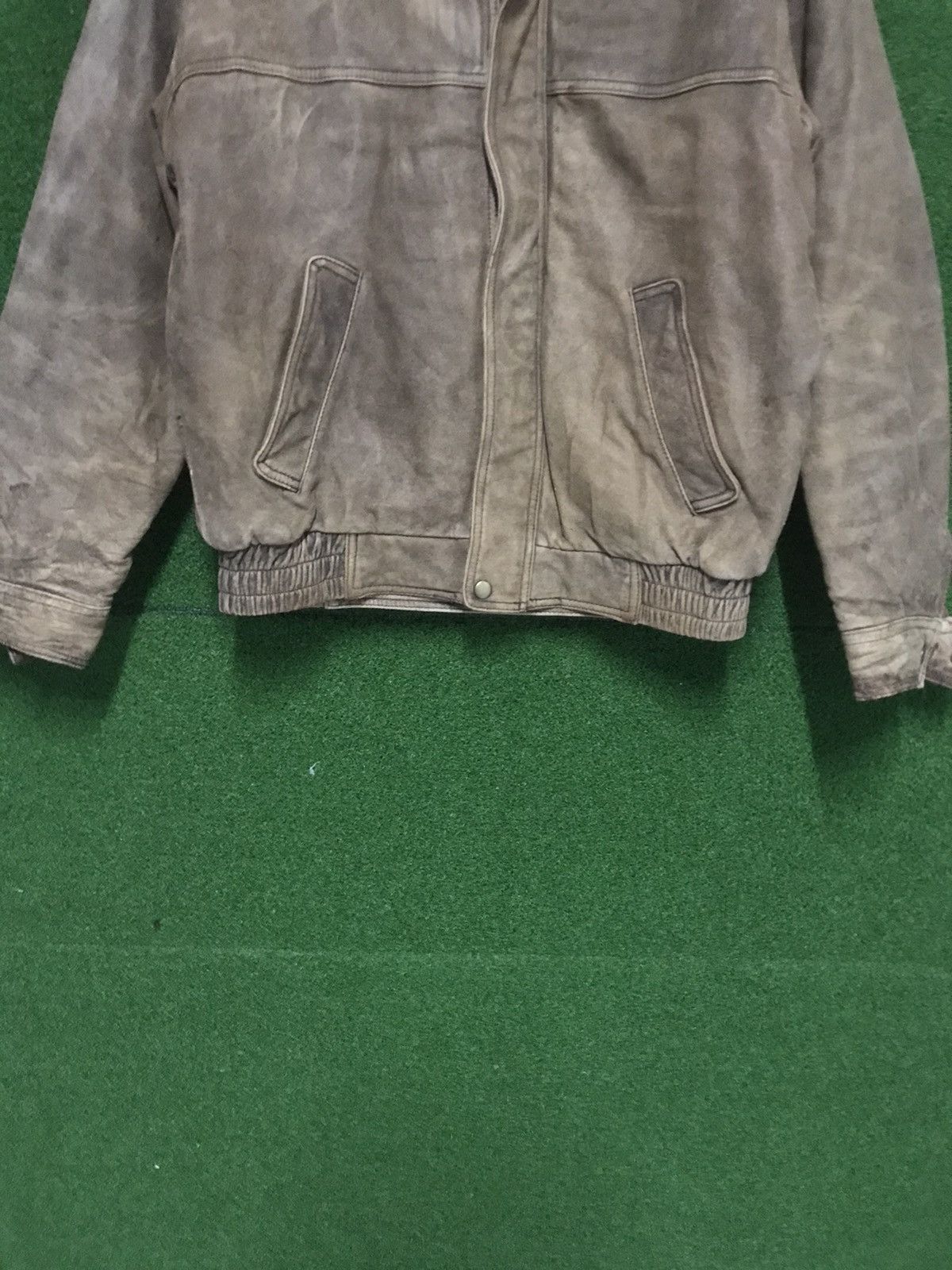 Japanese Brand 🔥 Rare !! Suntory Coffee Boss Leather Jacket Size US L / EU 52-54 / 3 - 6 Thumbnail