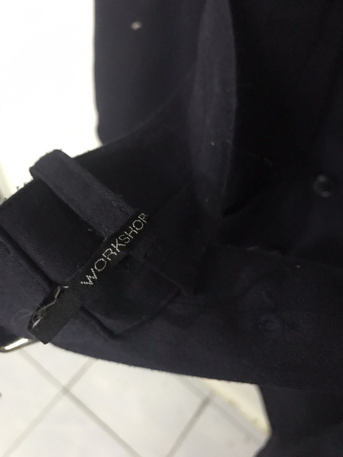 Vintage Rare !!Workshop 80s By Yohji Yamamoto Trench Coat/Overcoats Size US M / EU 48-50 / 2 - 5 Thumbnail