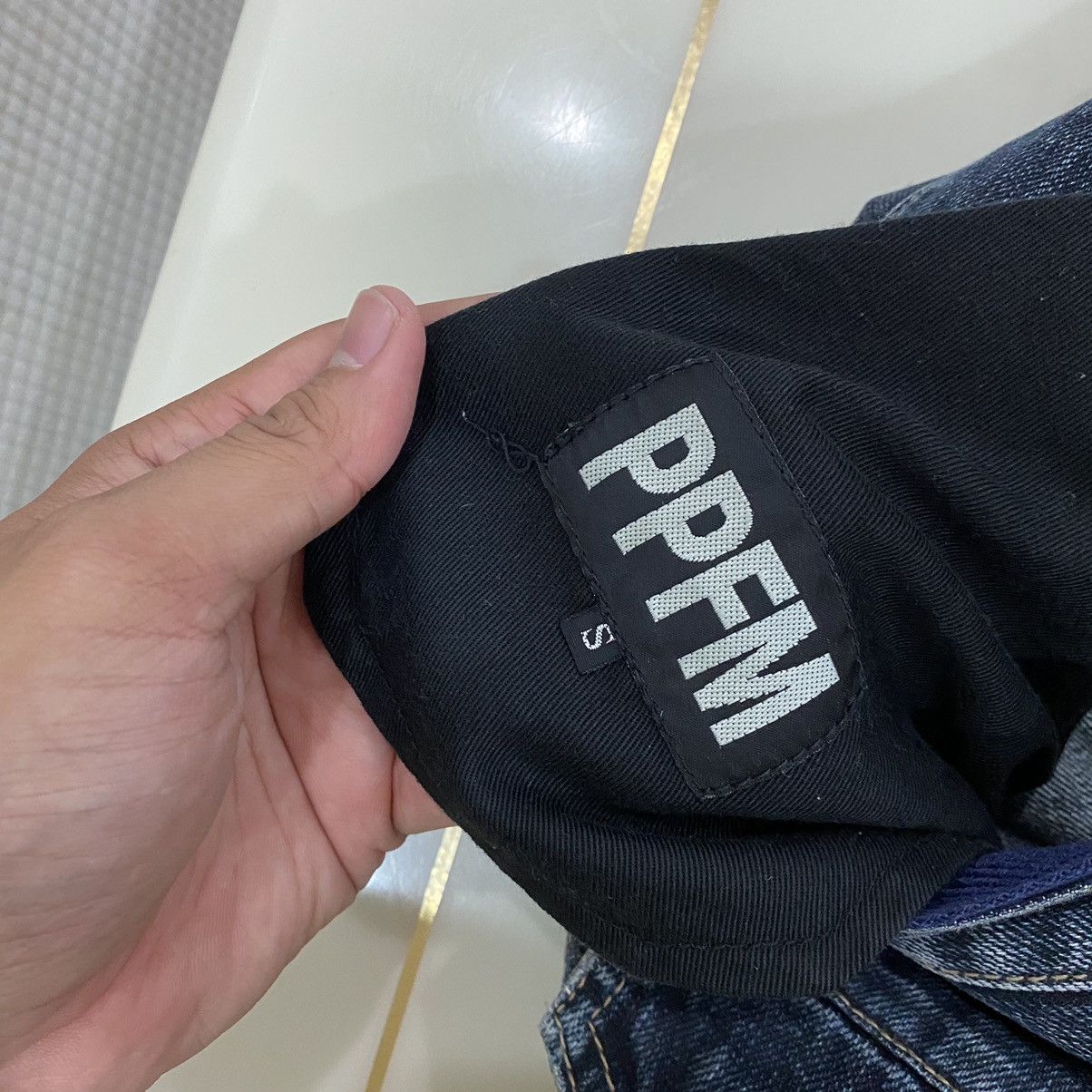 If Six Was Nine × Le Grande Bleu (L.G.B.) × PPFM PPFM Punk Zipper Distressed Denim Jeans Size US 31 - 16 Thumbnail