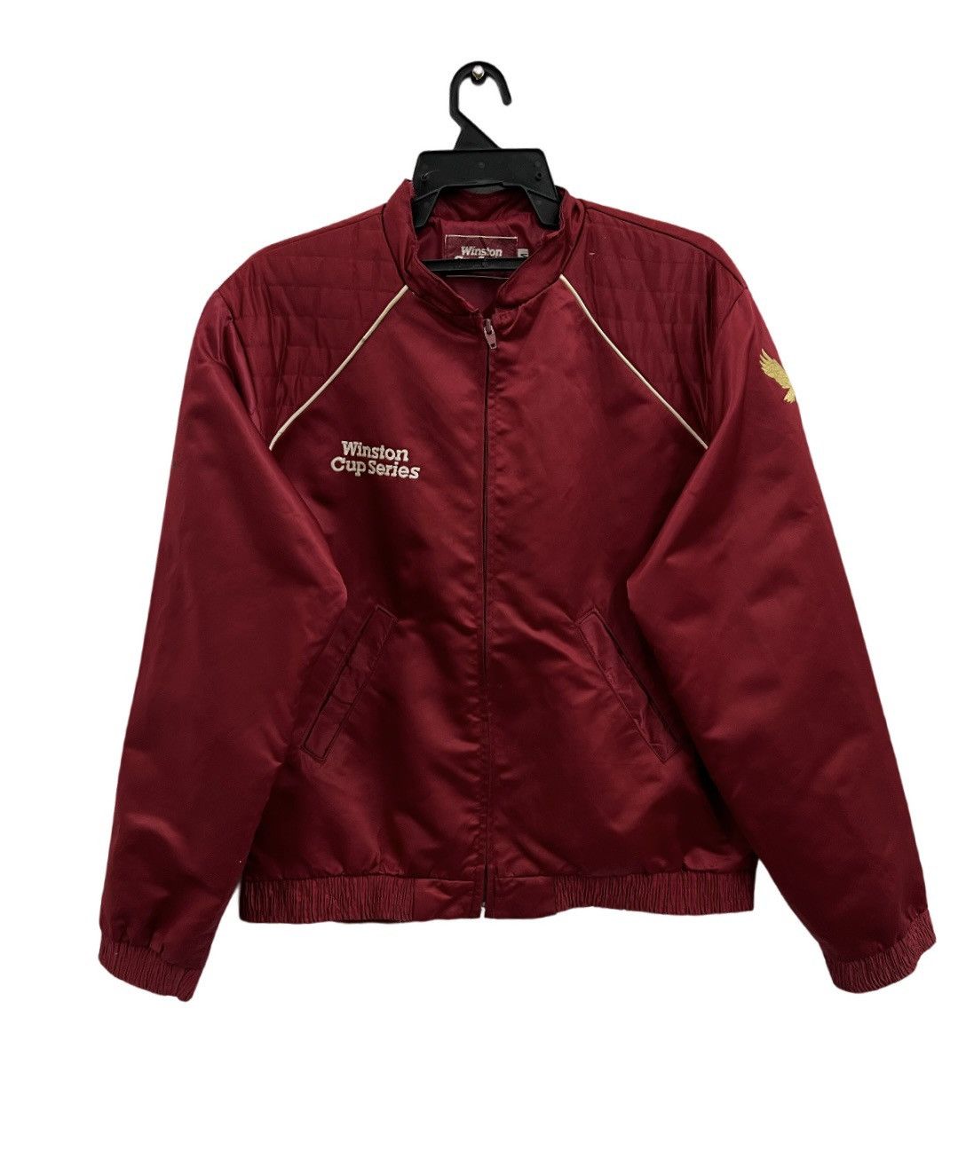 NASCAR × Vintage VTG 80s Nascar Winston Cup Series Bomber Jacket Size US M / EU 48-50 / 2 - 2 Thumbnail