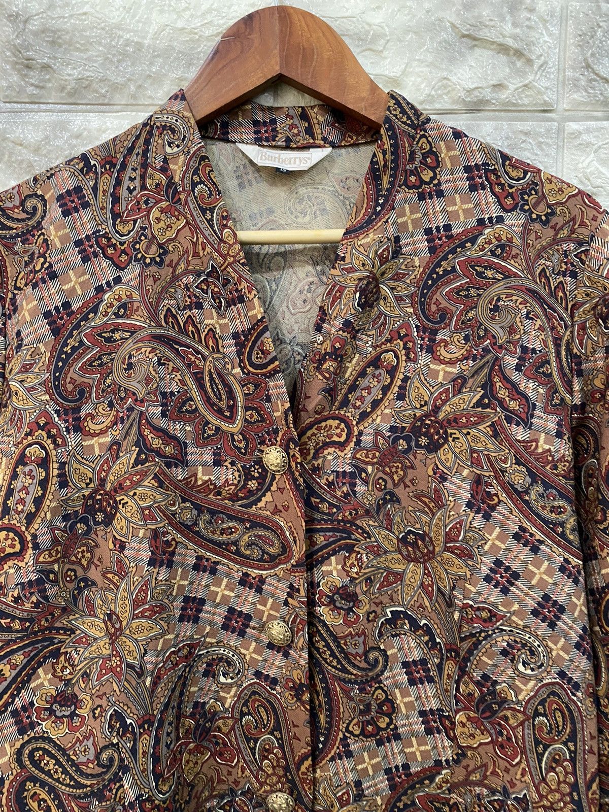 Burberry × Vintage Vintage Burberrys Women’s Jacket Size M / US 6-8 / IT 42-44 - 2 Thumbnail