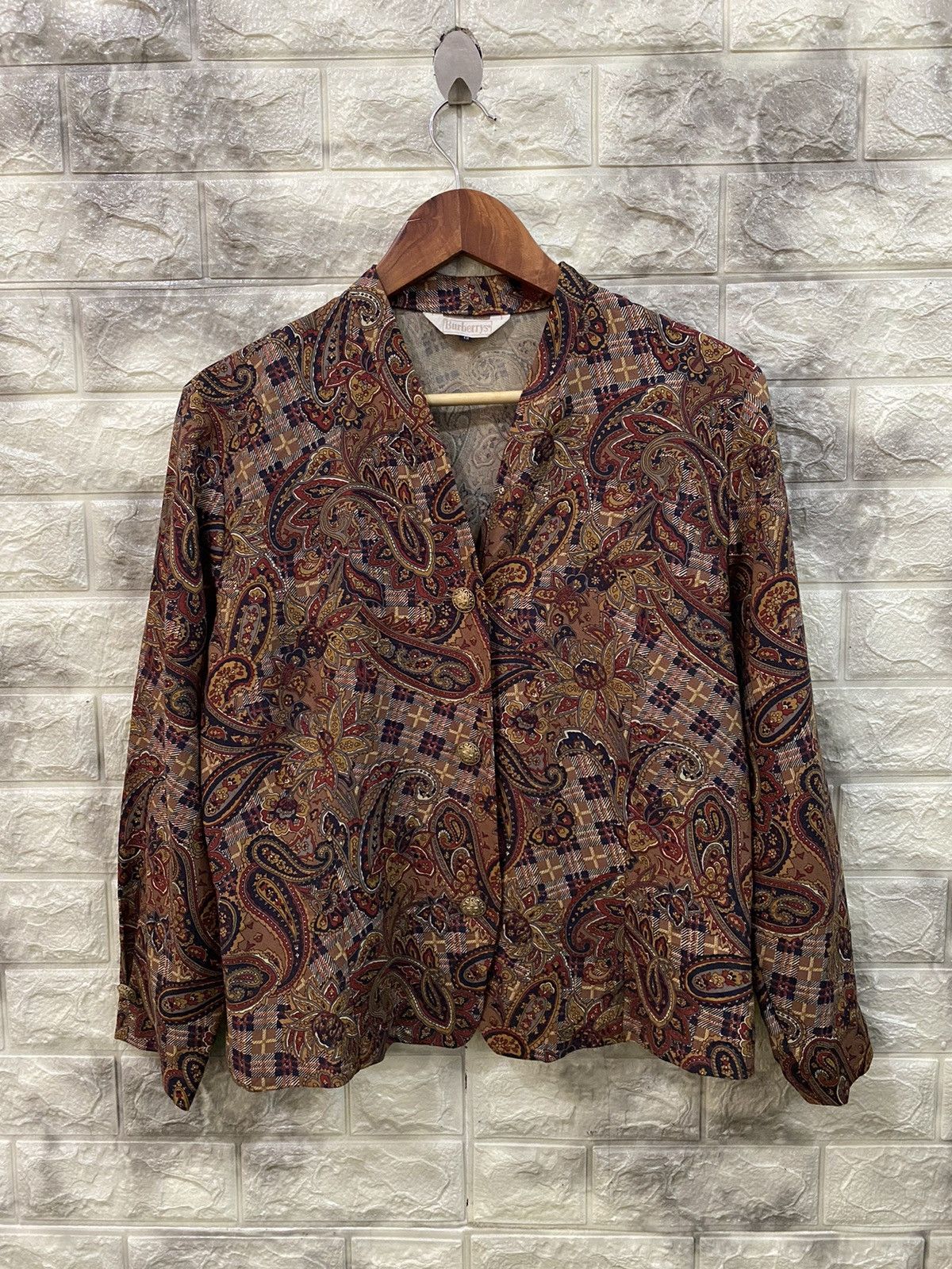 Burberry × Vintage Vintage Burberrys Women’s Jacket Size M / US 6-8 / IT 42-44 - 1 Thumbnail