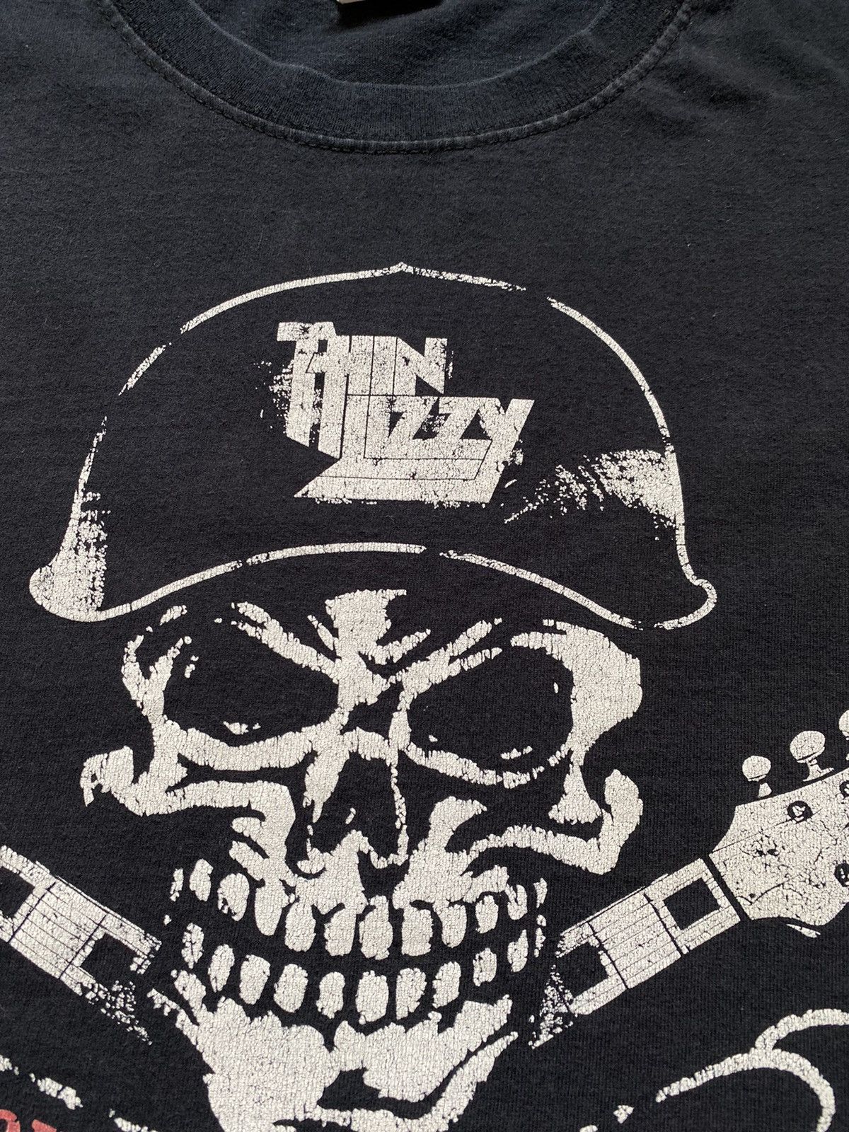 Band Tees Vintage Y2K Thin Lizzy Touring T Shirt Tee Judas Priest Size US XL / EU 56 / 4 - 4 Thumbnail