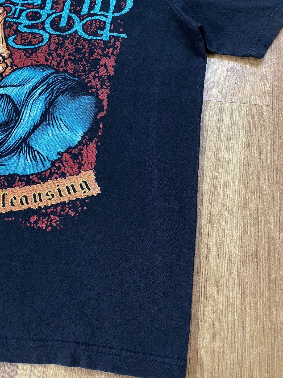 Band Tees Vintage Y2K Lamb Of Good T Shirt Tee Metallica Megadeth Size US L / EU 52-54 / 3 - 3 Thumbnail