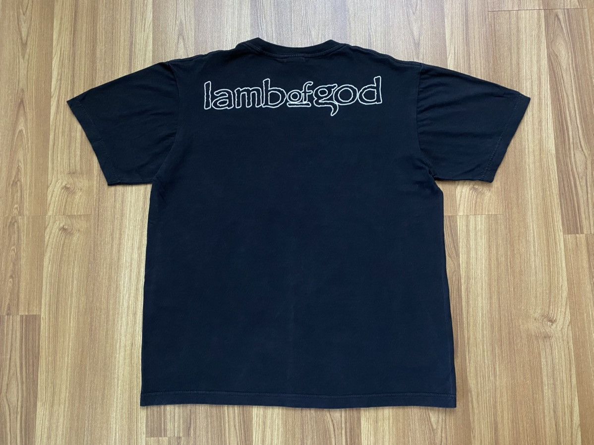 Band Tees Vintage Y2K Lamb Of Good T Shirt Tee Metallica Megadeth Size US L / EU 52-54 / 3 - 4 Thumbnail