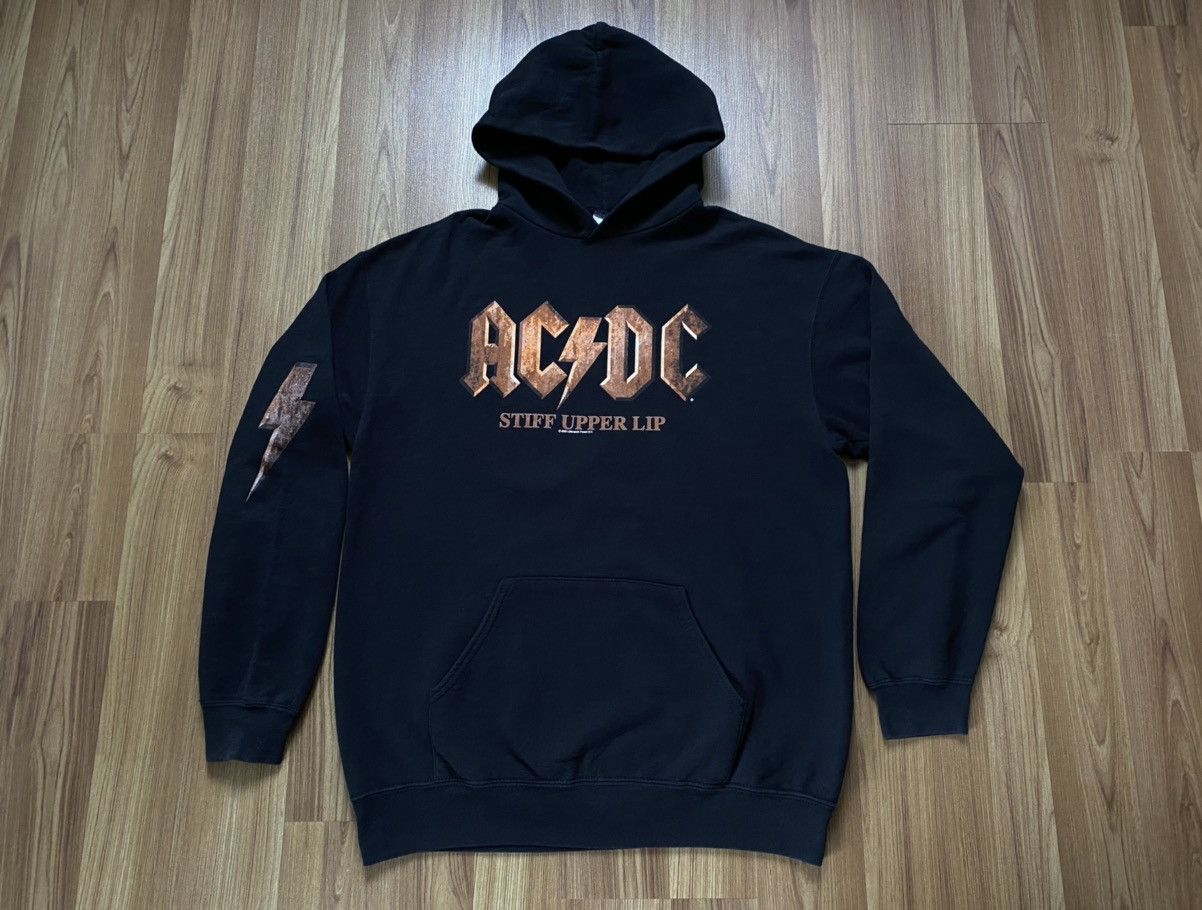 Band Tees Vintage Y2K AC/DC Stiff Upper Lip Hoodie Metallica Floyd Size US L / EU 52-54 / 3 - 1 Thumbnail
