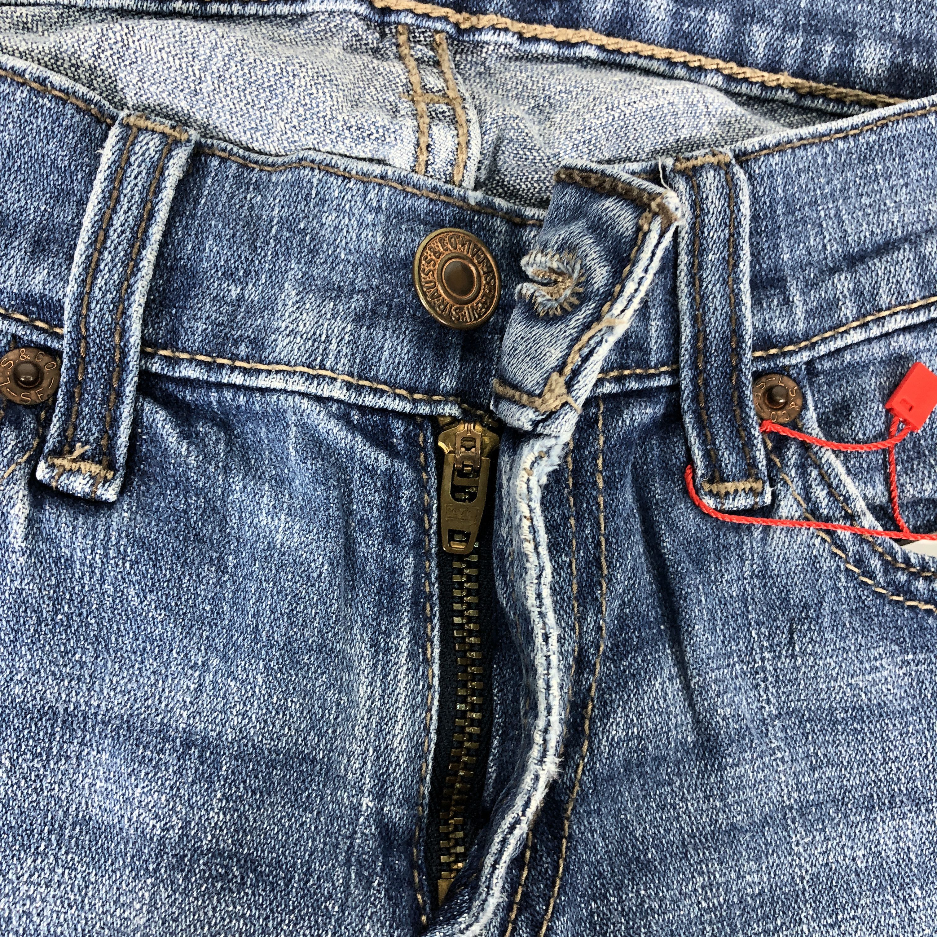Levi's Vintage Y2K Levi's 524 Superlow Flare Faded Blue Jean Size 27" / US 4 / IT 40 - 12 Thumbnail