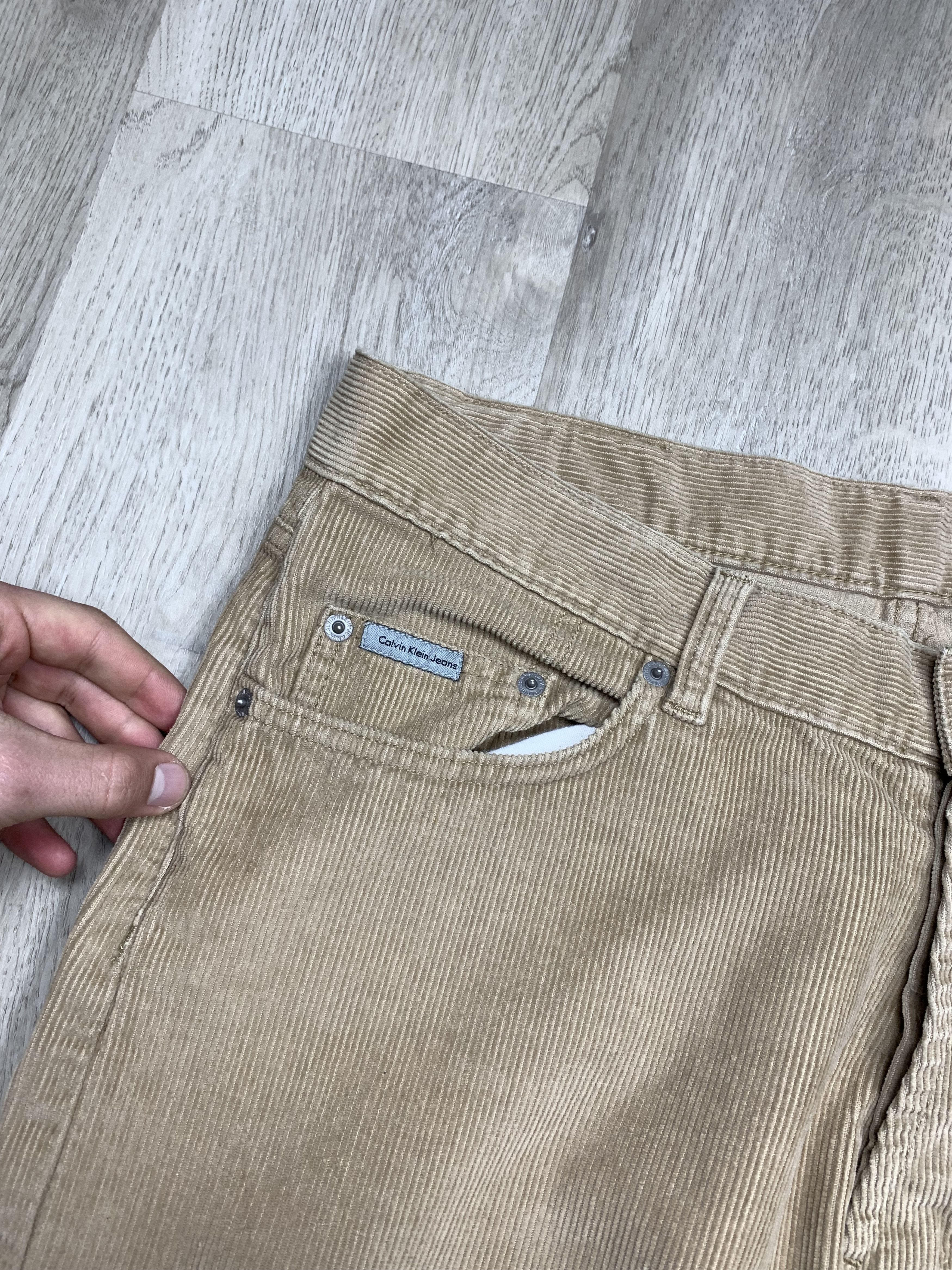 Calvin Klein Calvin Klein Corduroy Denim Pants Jeans Size US 34 / EU 50 - 7 Thumbnail