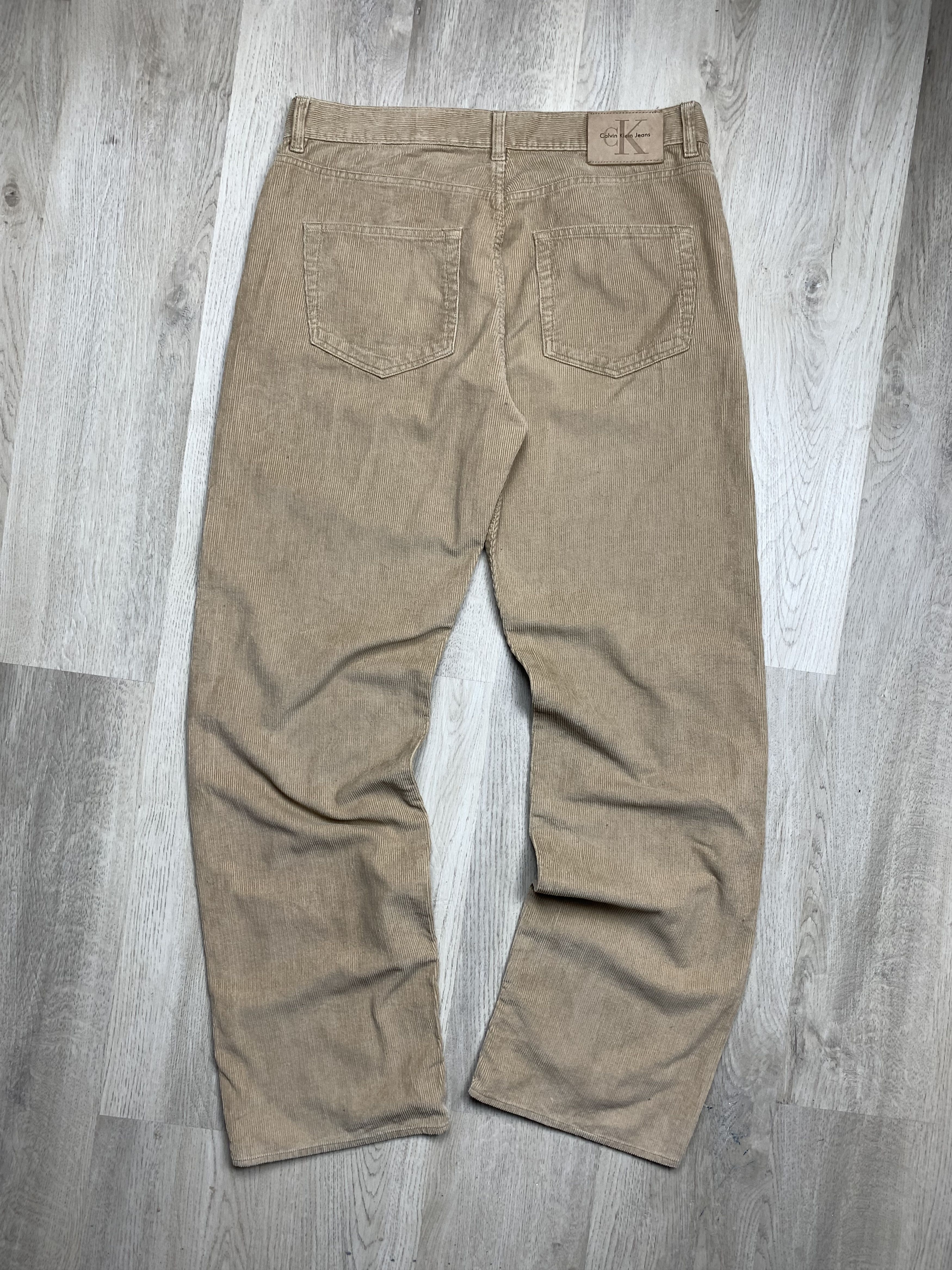 Calvin Klein Calvin Klein Corduroy Denim Pants Jeans Size US 34 / EU 50 - 1 Thumbnail