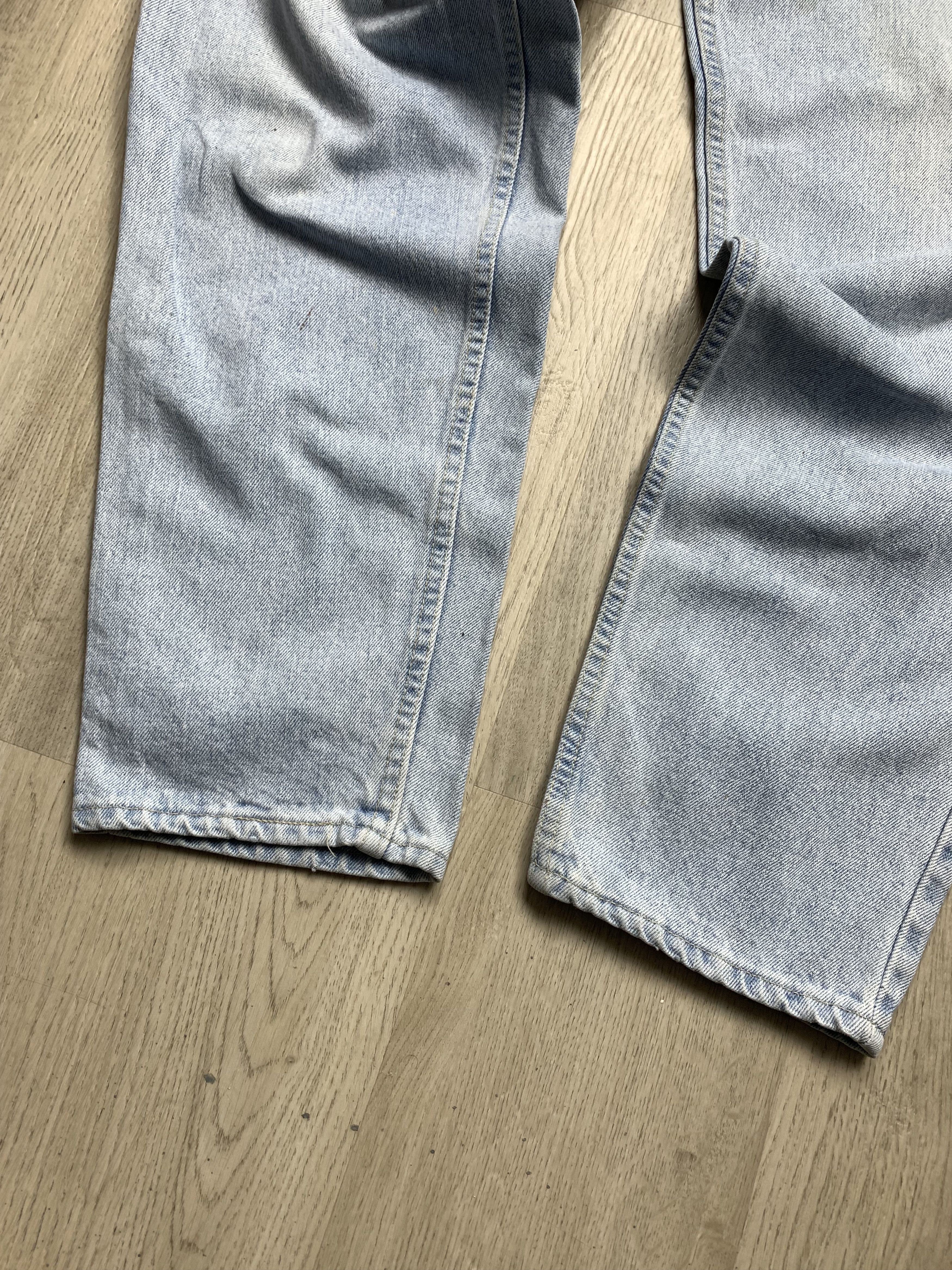 Levi's Levi's 550 Blue Washed Denim Pants Jeans Size US 38 / EU 54 - 12 Thumbnail