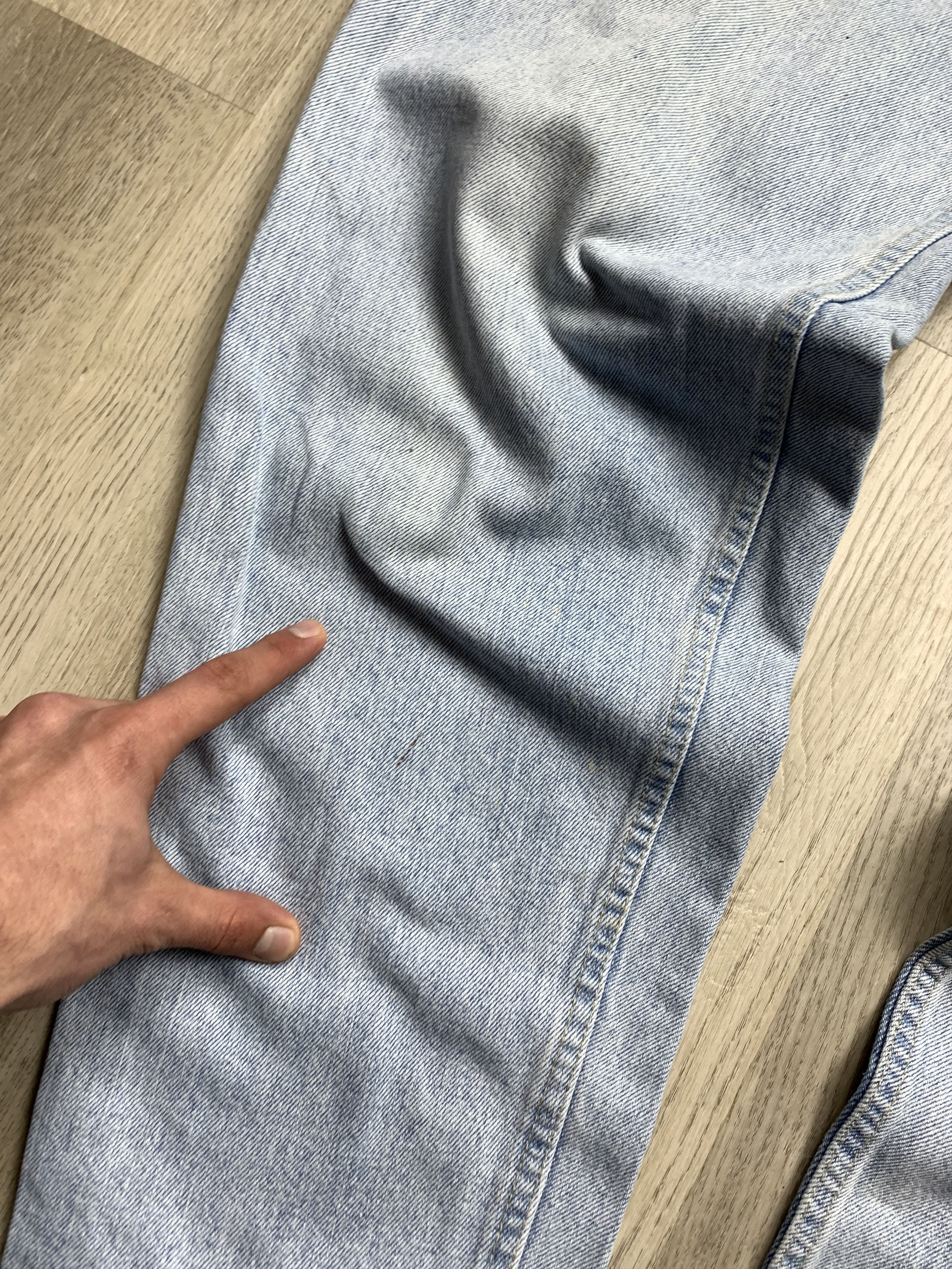Levi's Levi's 550 Blue Washed Denim Pants Jeans Size US 38 / EU 54 - 13 Thumbnail