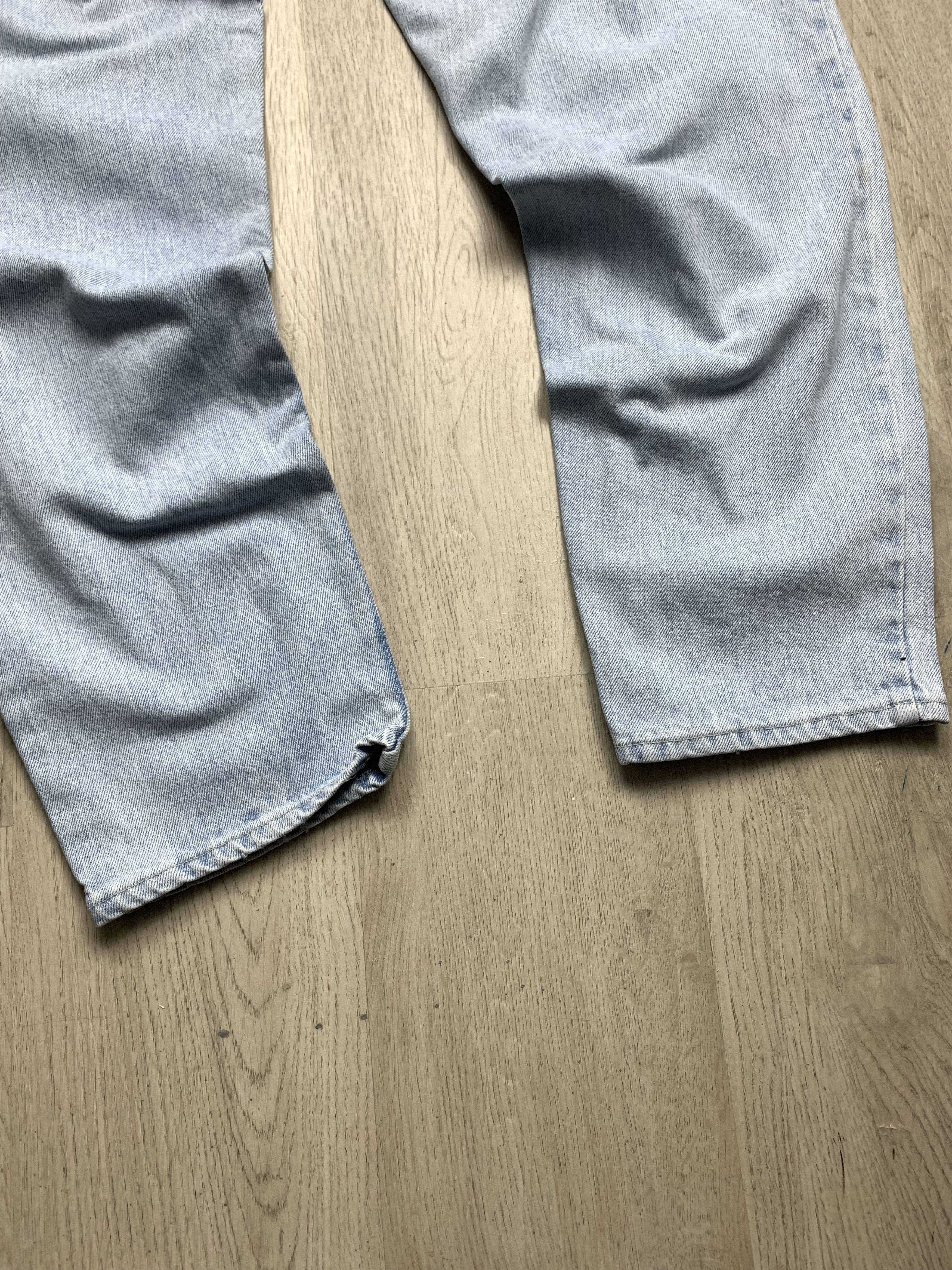 Levi's Levi's 550 Blue Washed Denim Pants Jeans Size US 38 / EU 54 - 4 Thumbnail