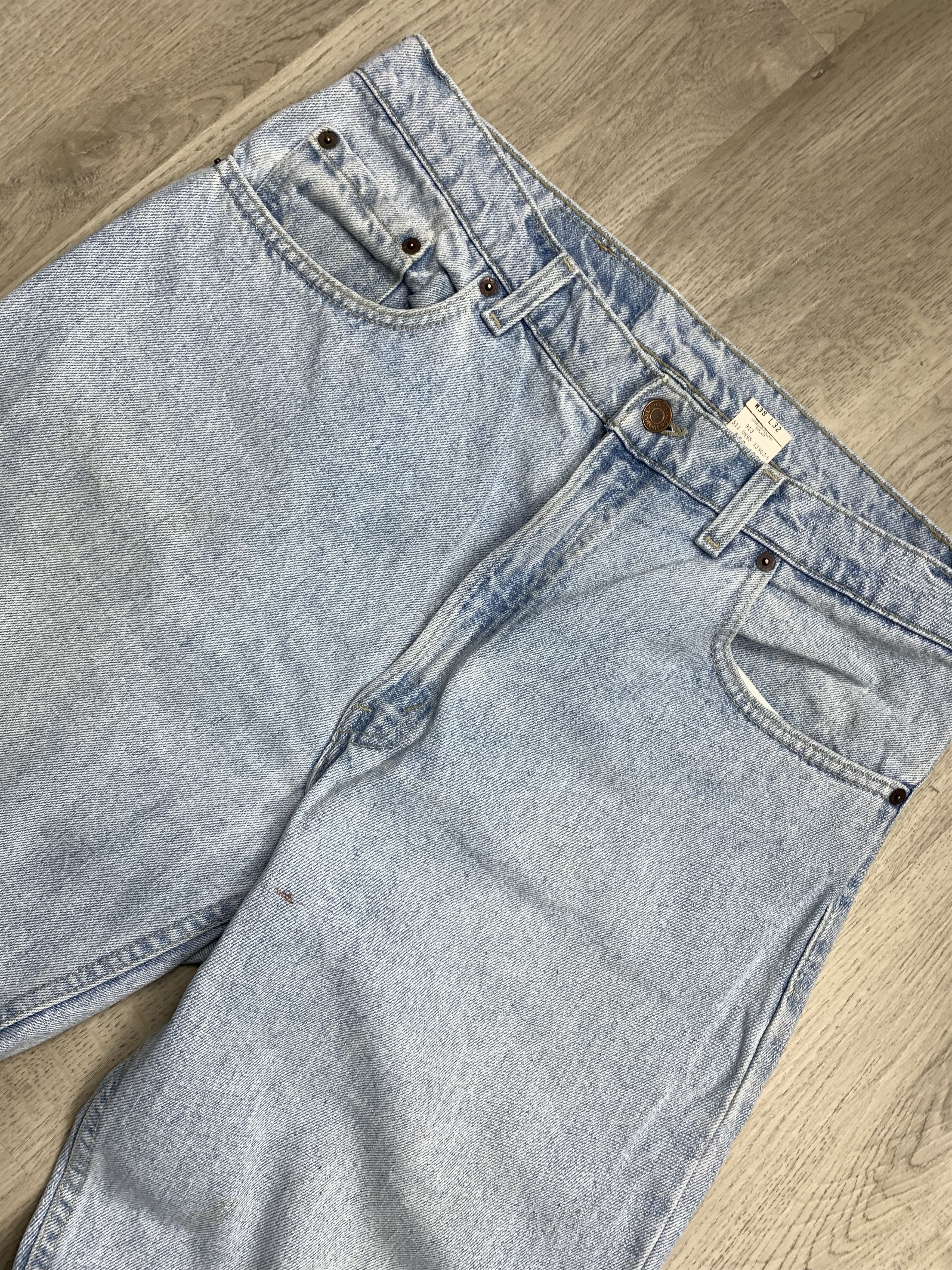 Levi's Levi's 550 Blue Washed Denim Pants Jeans Size US 38 / EU 54 - 7 Thumbnail