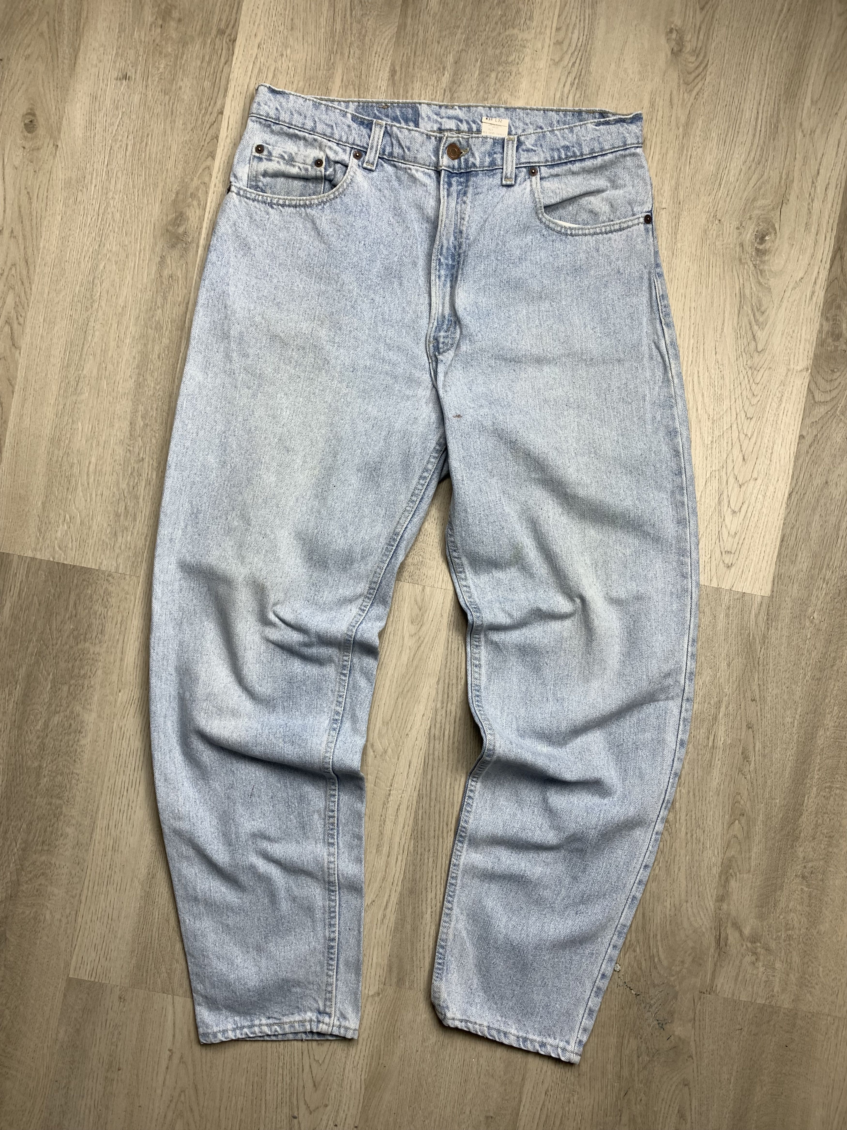 Levi's Levi's 550 Blue Washed Denim Pants Jeans Size US 38 / EU 54 - 6 Thumbnail