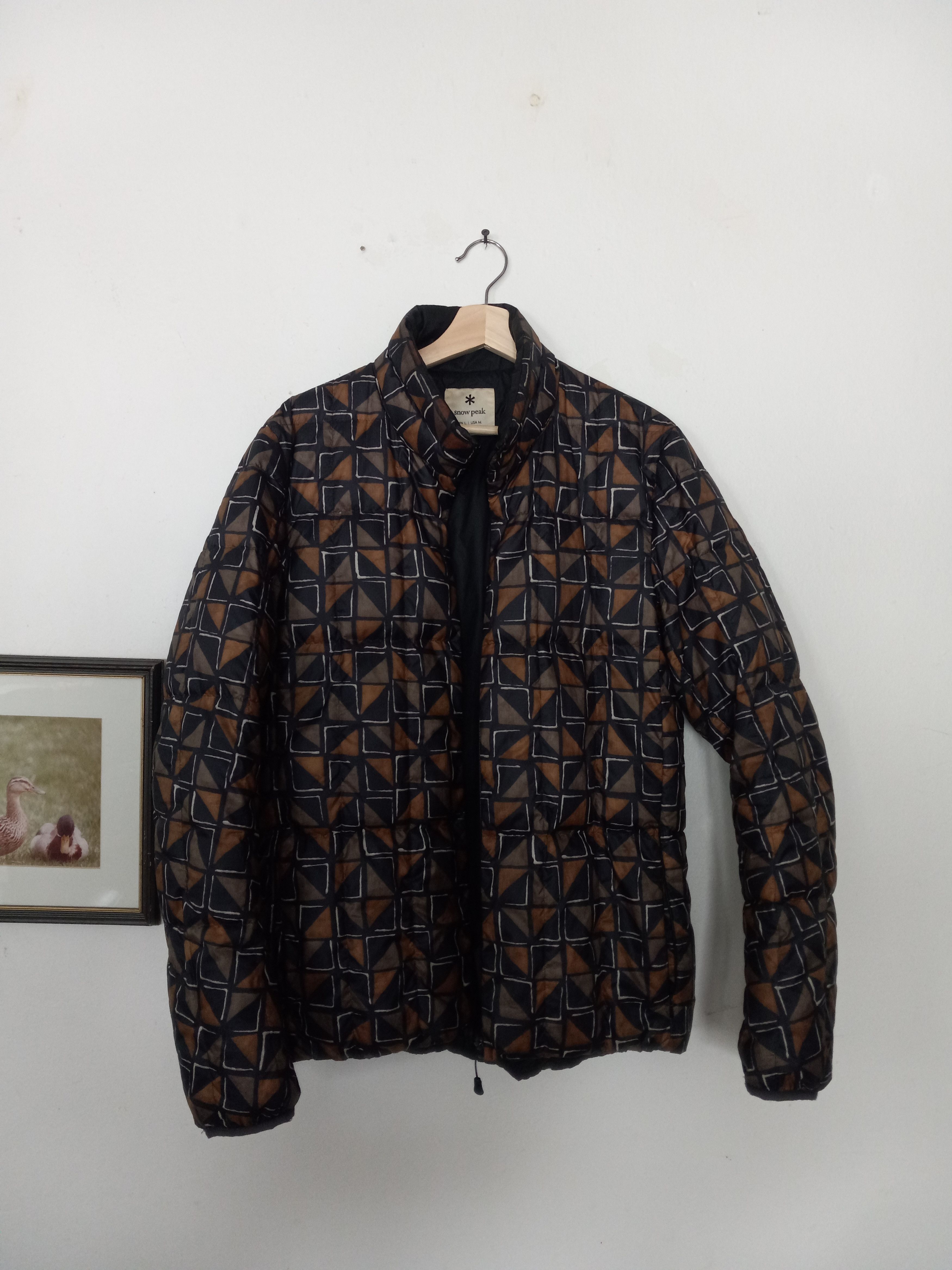 snow peak Stretch 2L Coat メンズL ブラウン Snow Peak（スノーピーク）の「FR 2L Down Coat 難燃 防水