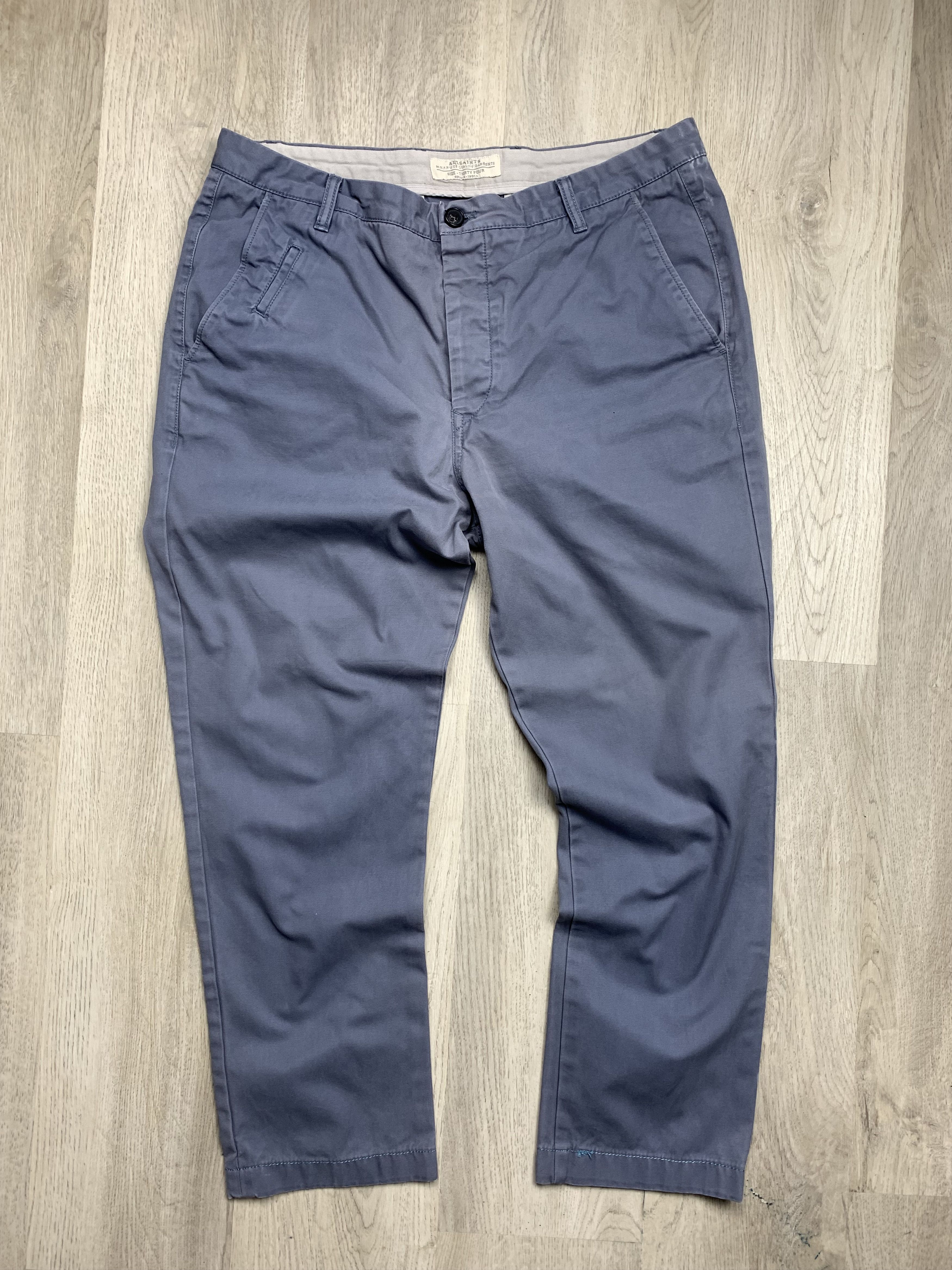 Allsaints Allsaints Spitalfields Mens Chino Pants Size US 34 / EU 50 - 1 Thumbnail
