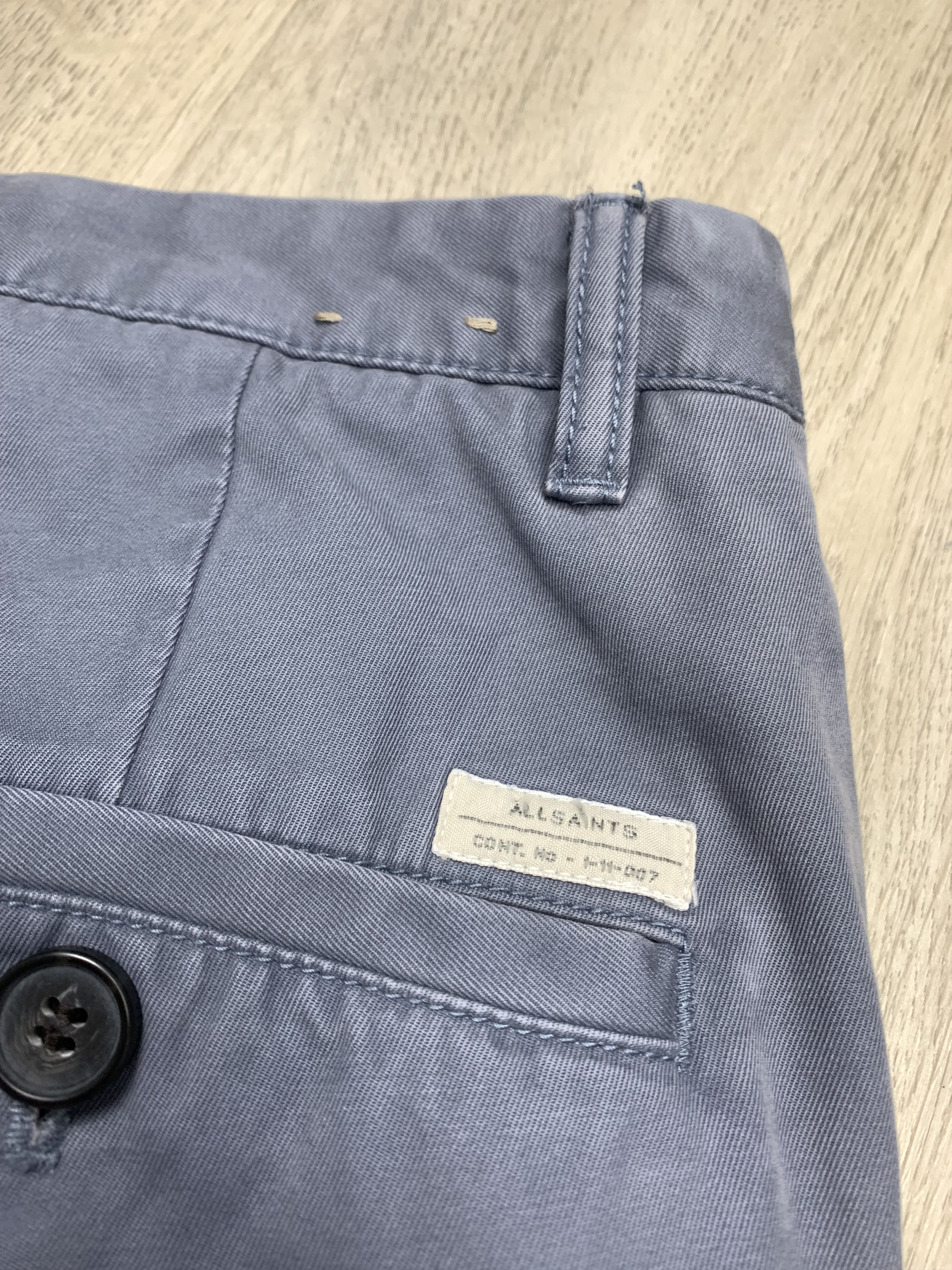 Allsaints Allsaints Spitalfields Mens Chino Pants Size US 34 / EU 50 - 9 Thumbnail
