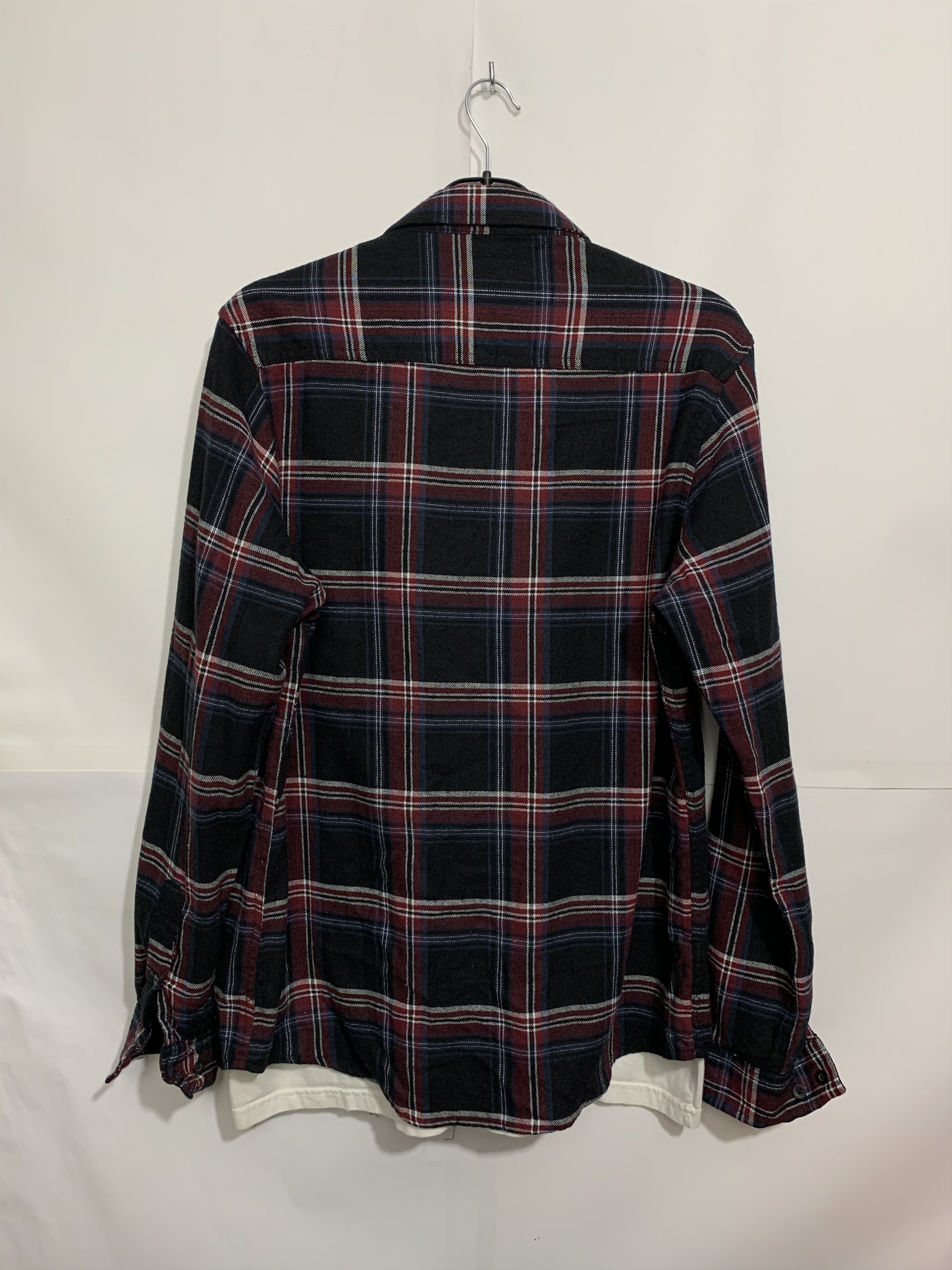 Flannel Vintage Flannel Plaid Shirt Travis style Size US M / EU 48-50 / 2 - 3 Thumbnail